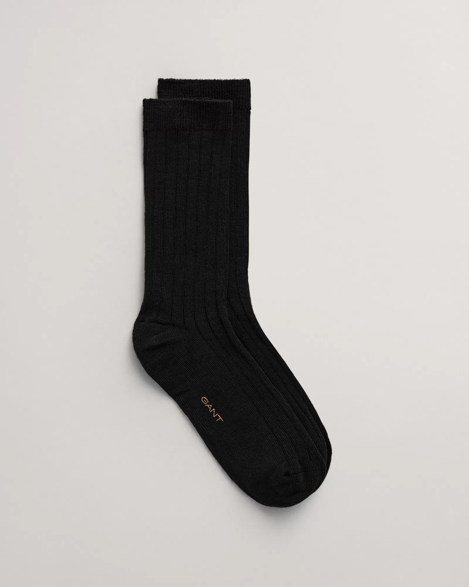 Women GANT Socks*Ribbed Lyocell Socks BLACK