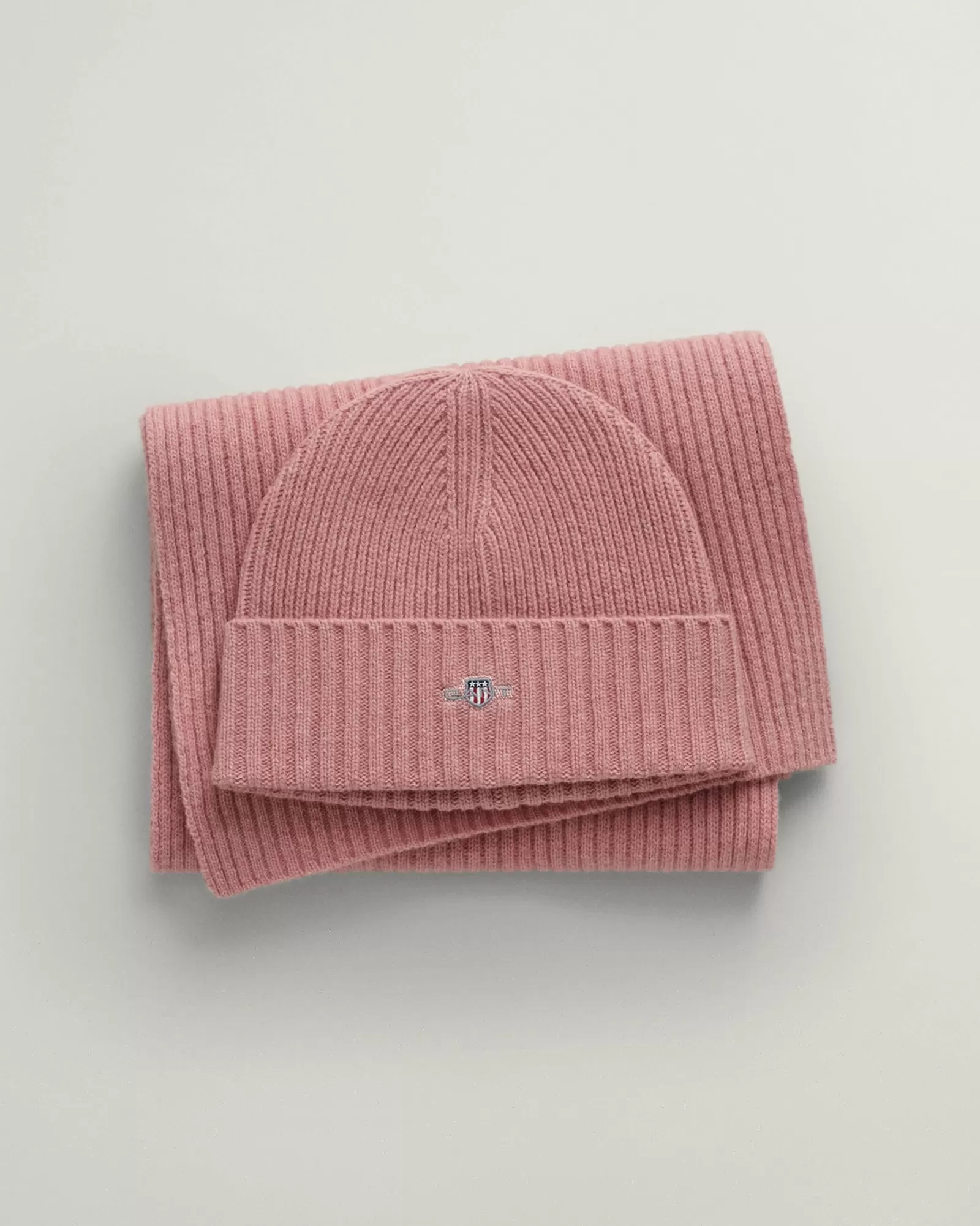 Women GANT Beanies & Hats*Shield Beanie & Scarf Gift Set DUSTY ROSE