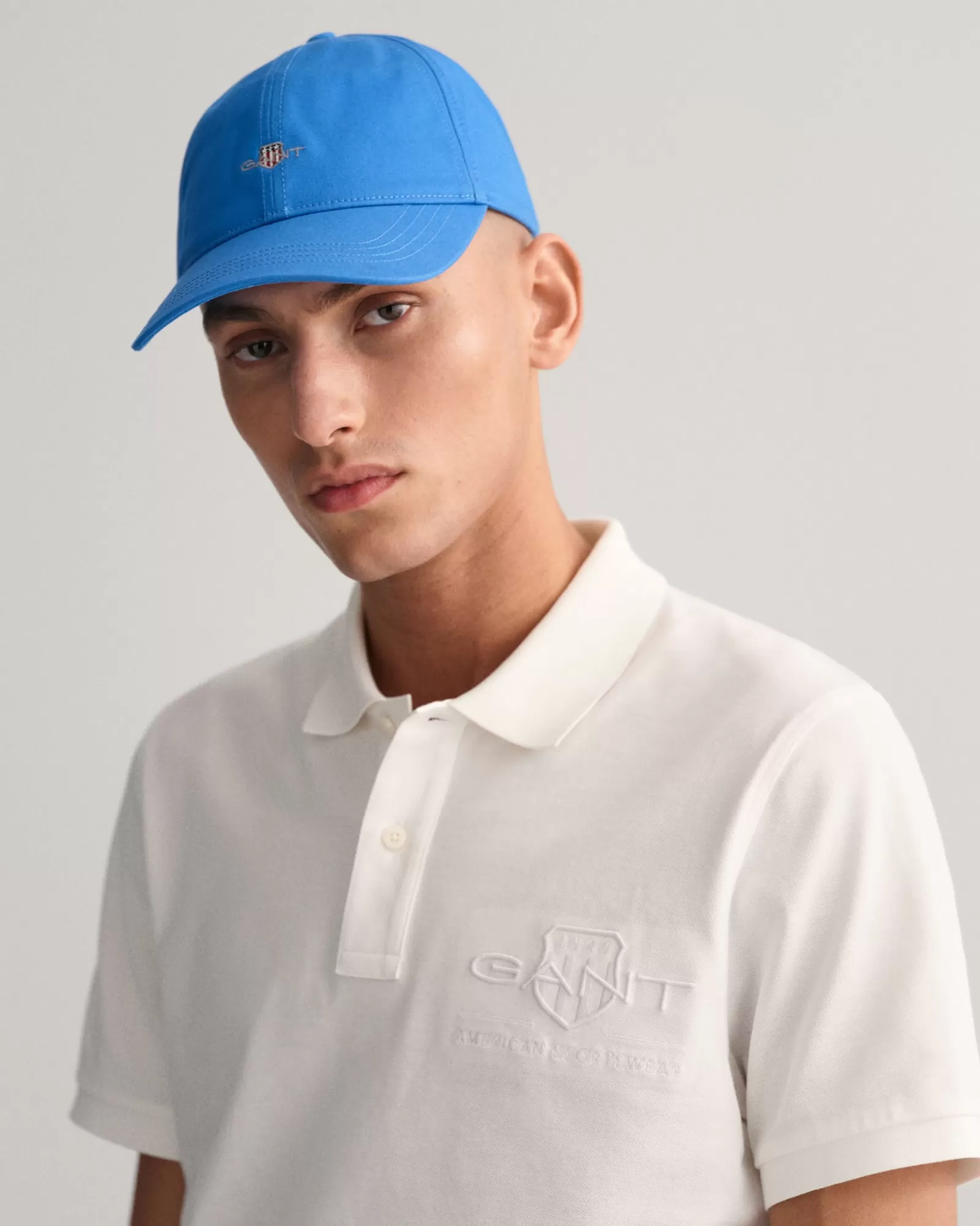 Men GANT Caps*Shield Cap DAY BLUE