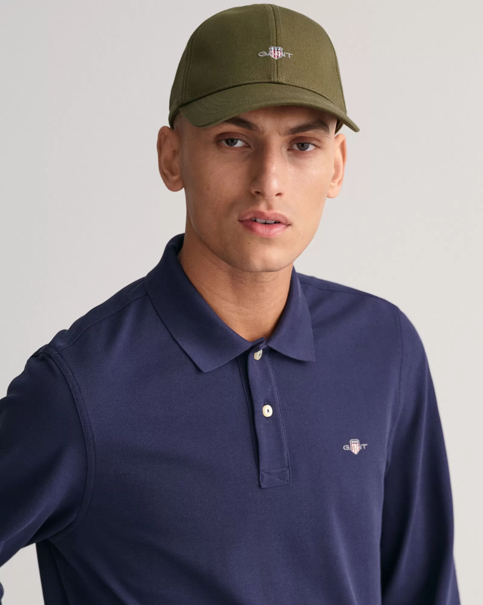 Men GANT Caps*Shield High Cap RACING GREEN