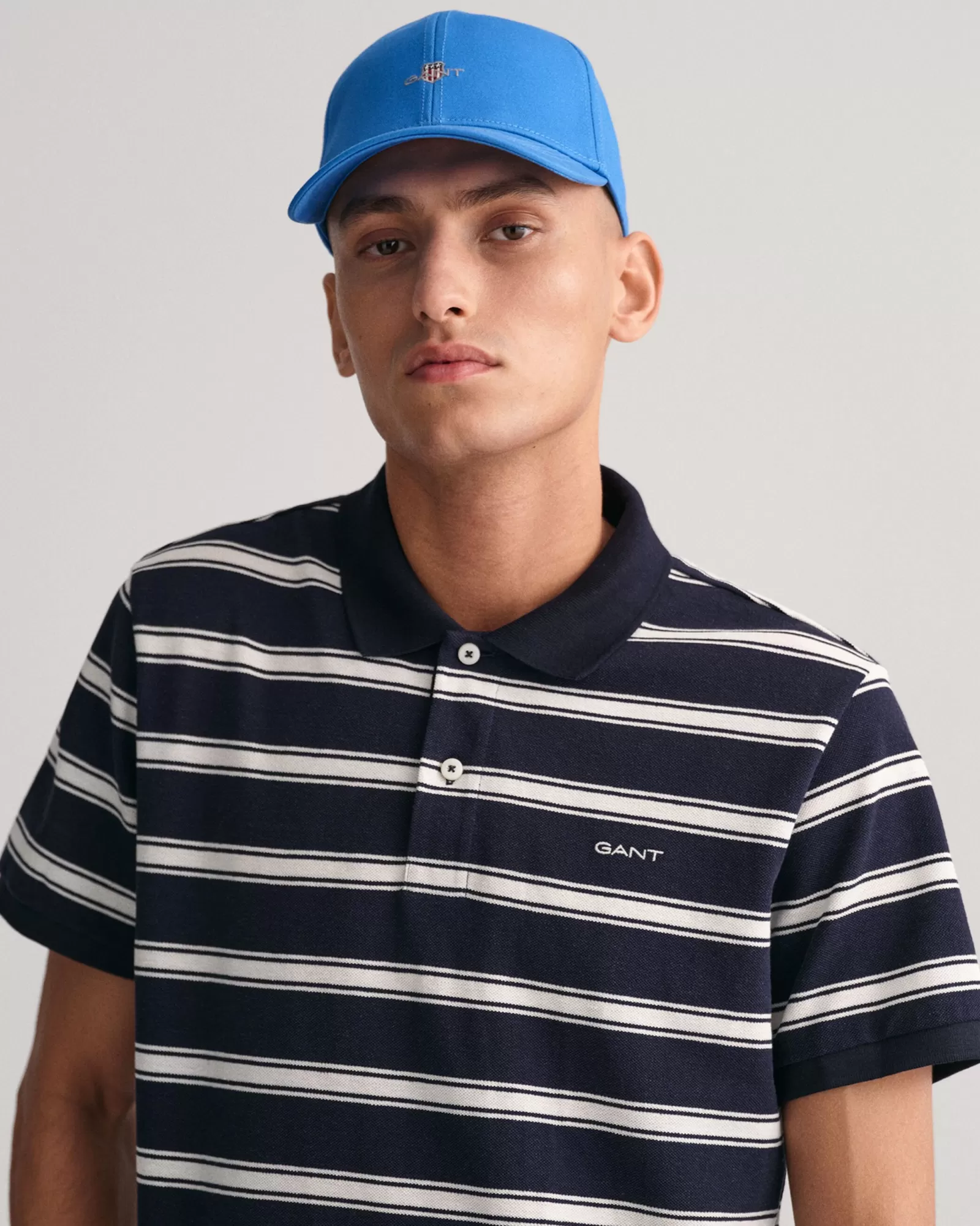 Men GANT Caps*Shield High Cap DAY BLUE