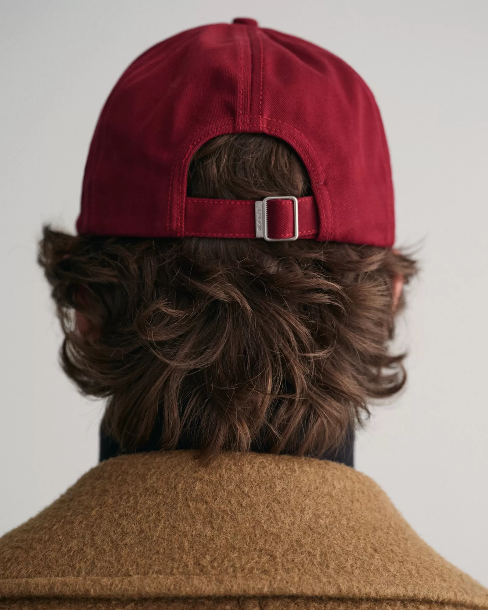 Men GANT Caps*Shield High Cap PLUMPED RED