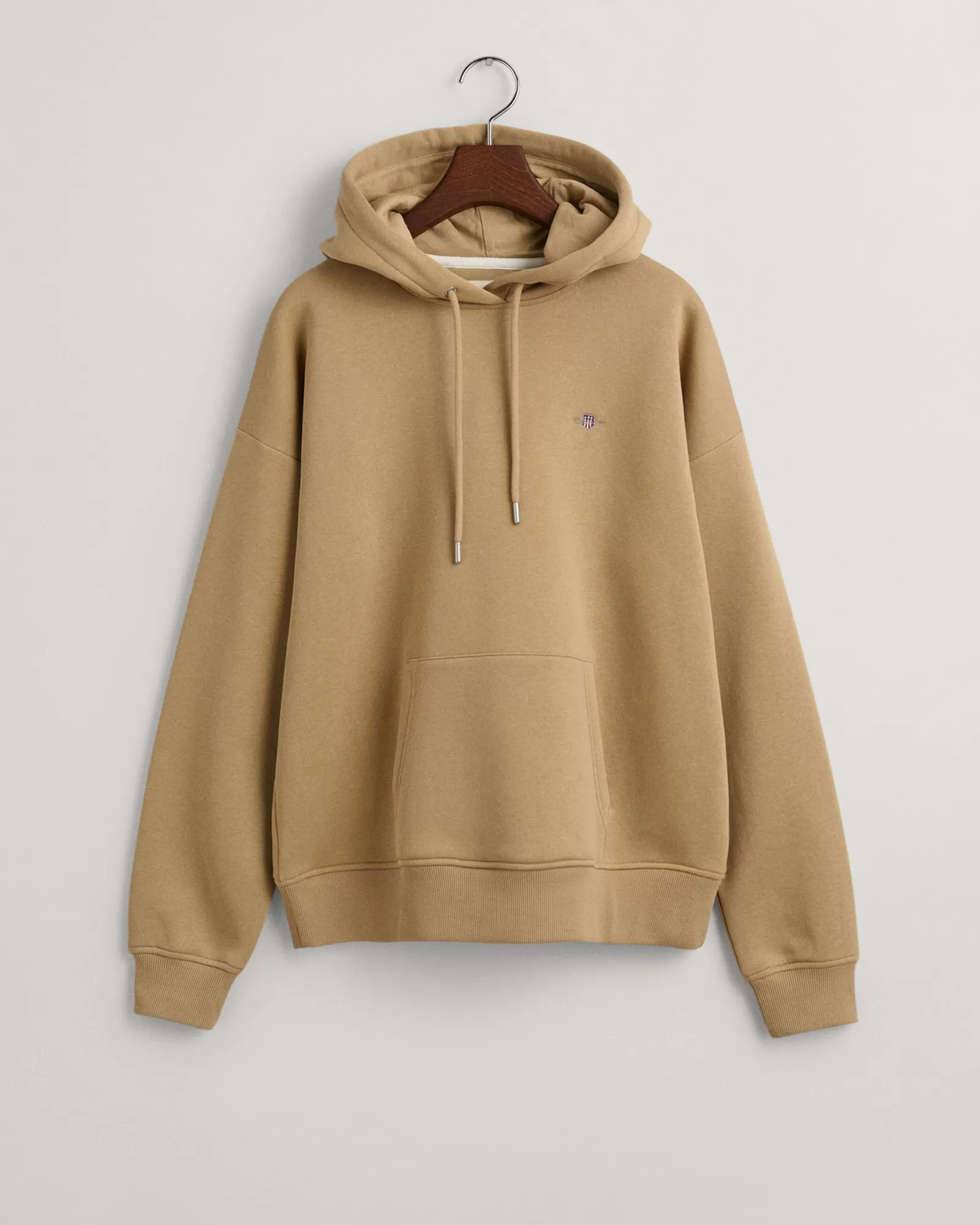 Women GANT Sweatshirts & Hoodies*Shield Hoodie DARK KHAKI