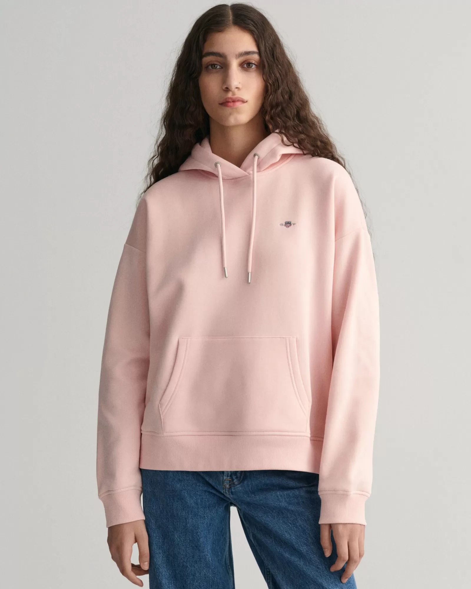 Women GANT Sweatshirts & Hoodies*Shield Hoodie FADED PINK