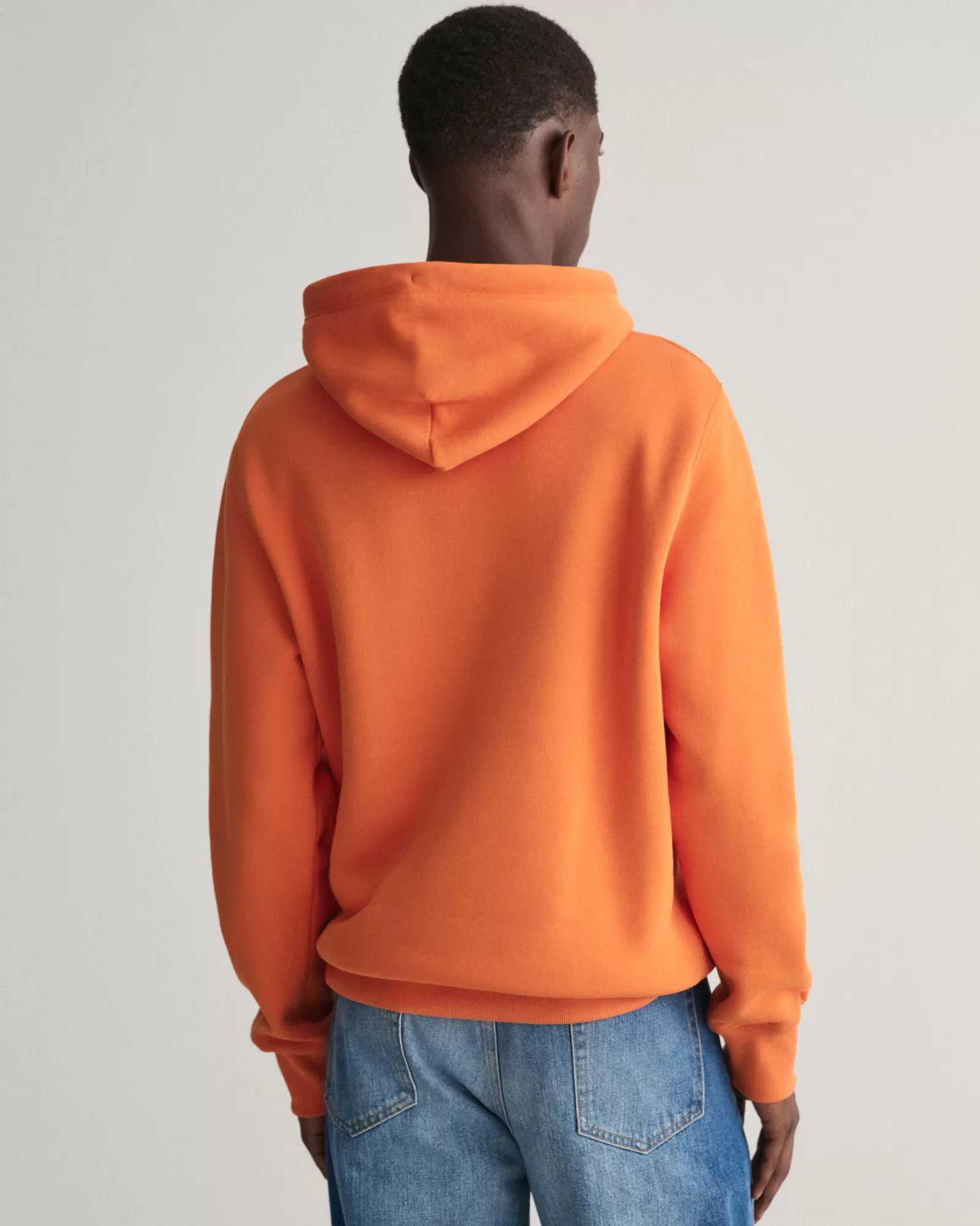 Men GANT Sweatshirts & Hoodies*Shield Hoodie PUMPKIN ORANGE