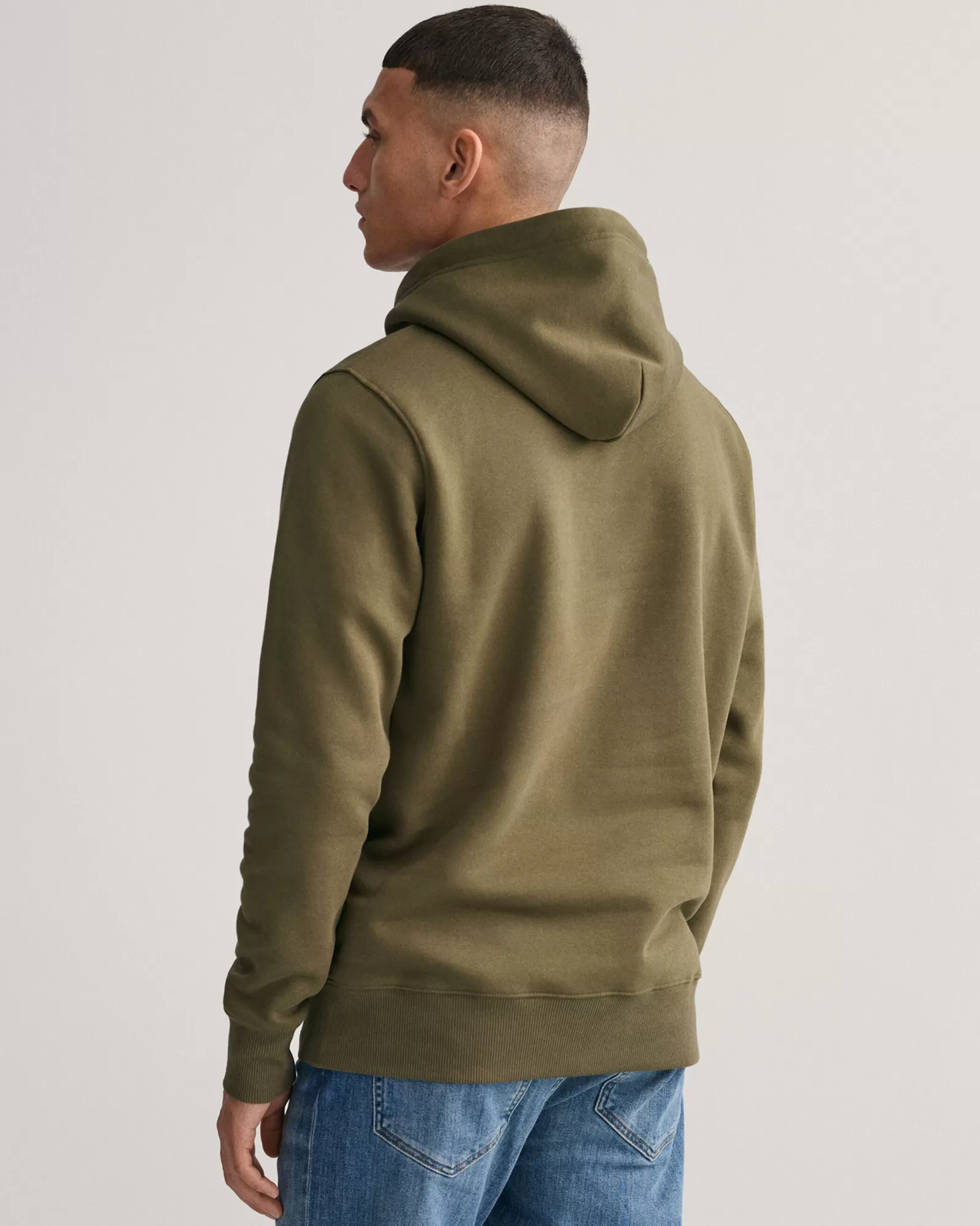 Men GANT Sweatshirts & Hoodies*Shield Hoodie RACING GREEN