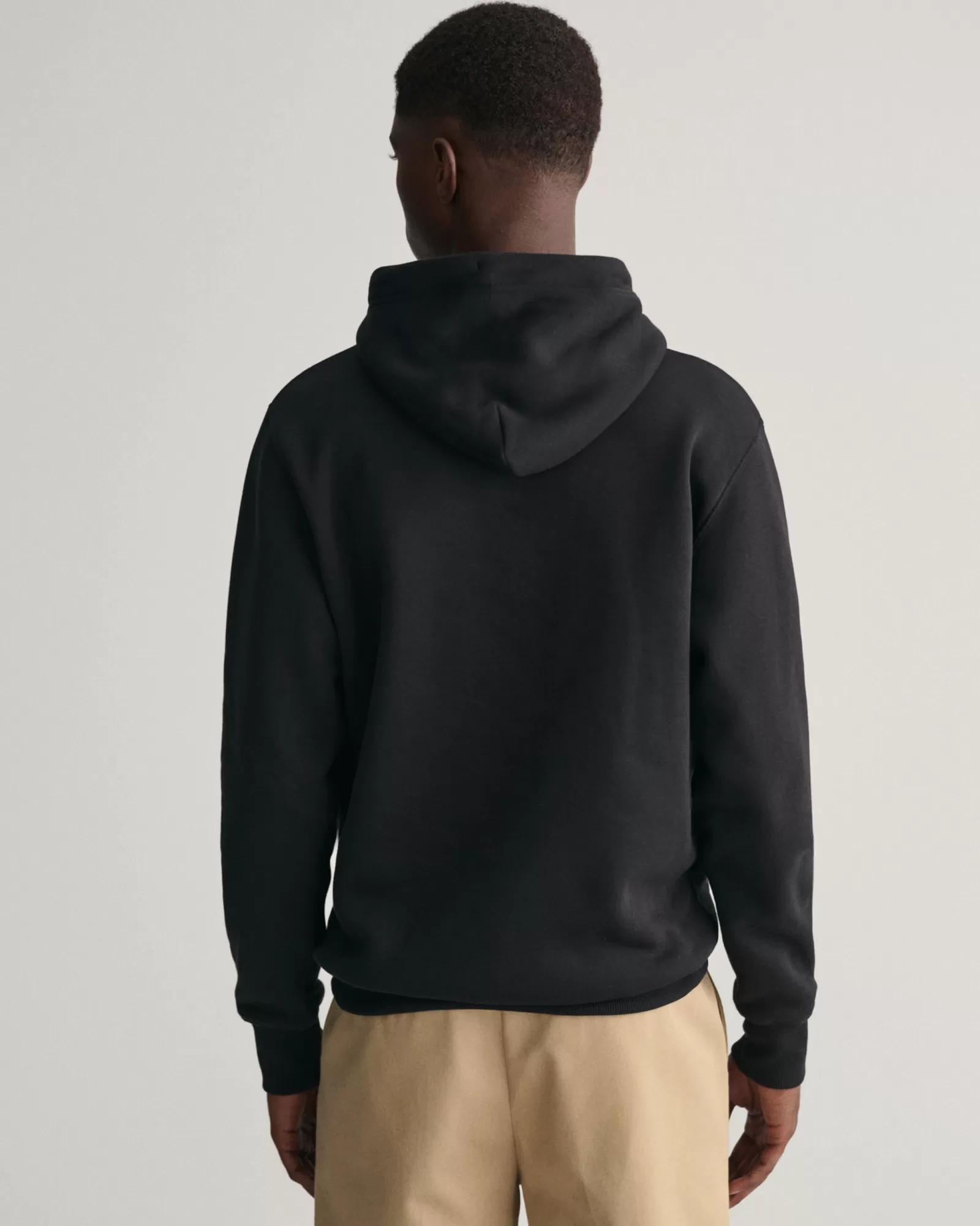 Men GANT Sweatshirts & Hoodies*Shield Hoodie BLACK