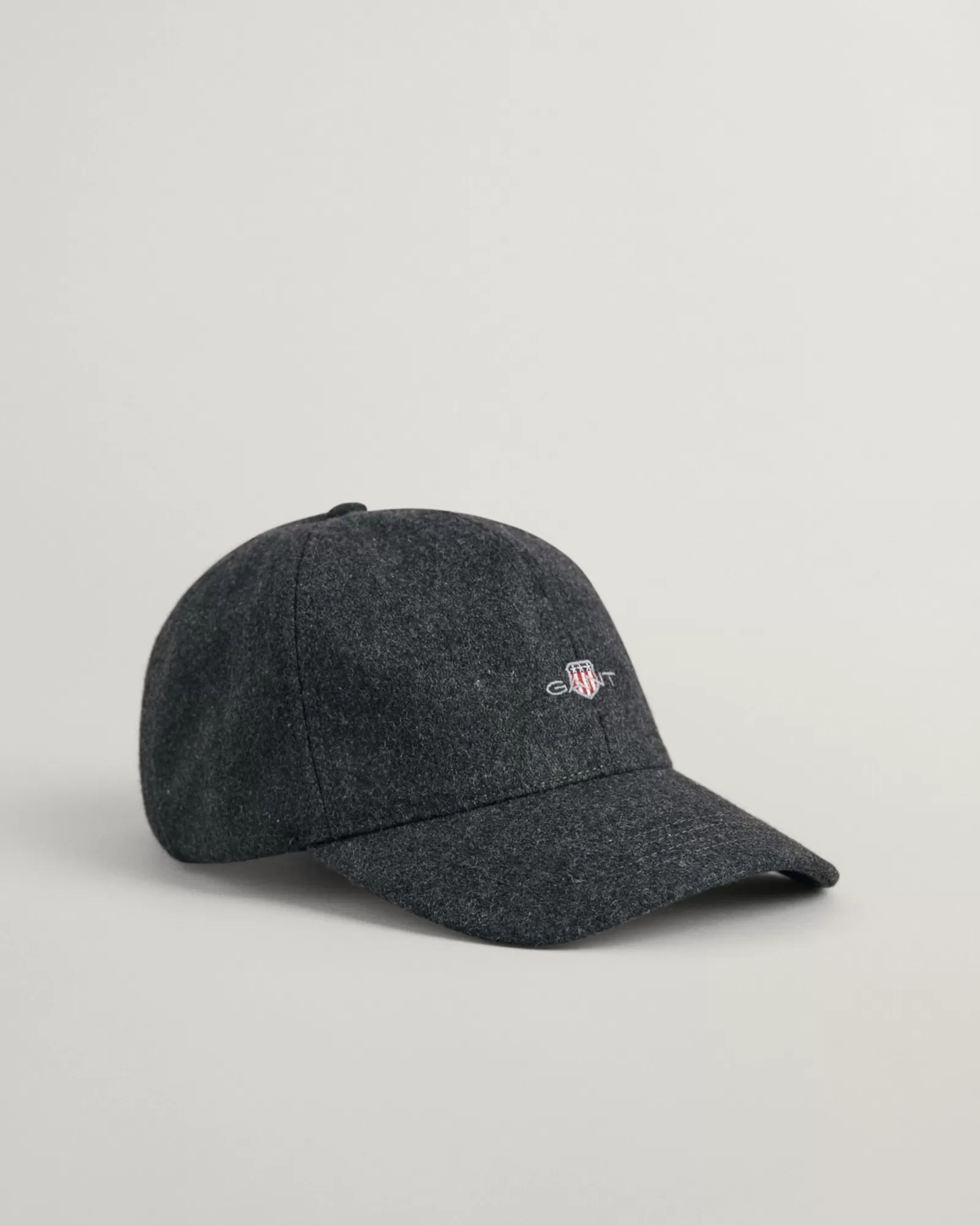 Men GANT Caps*Shield Melton Cap STONE MELANGE