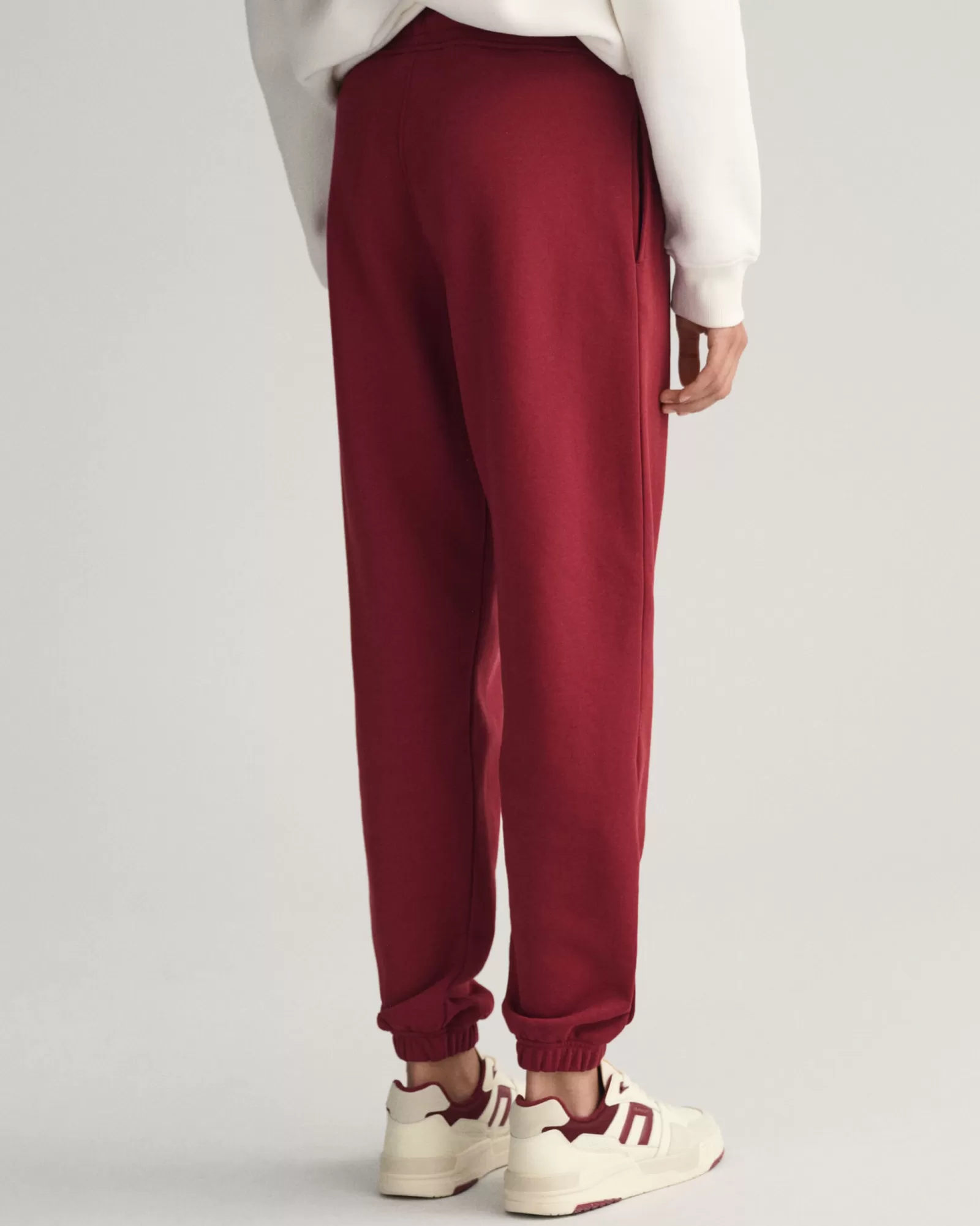 Women GANT Pants*Shield Sweatpants PLUMPED RED