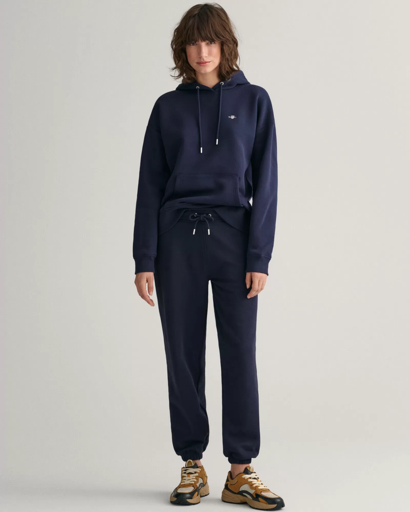 Women GANT Pants*Shield Sweatpants EVENING BLUE