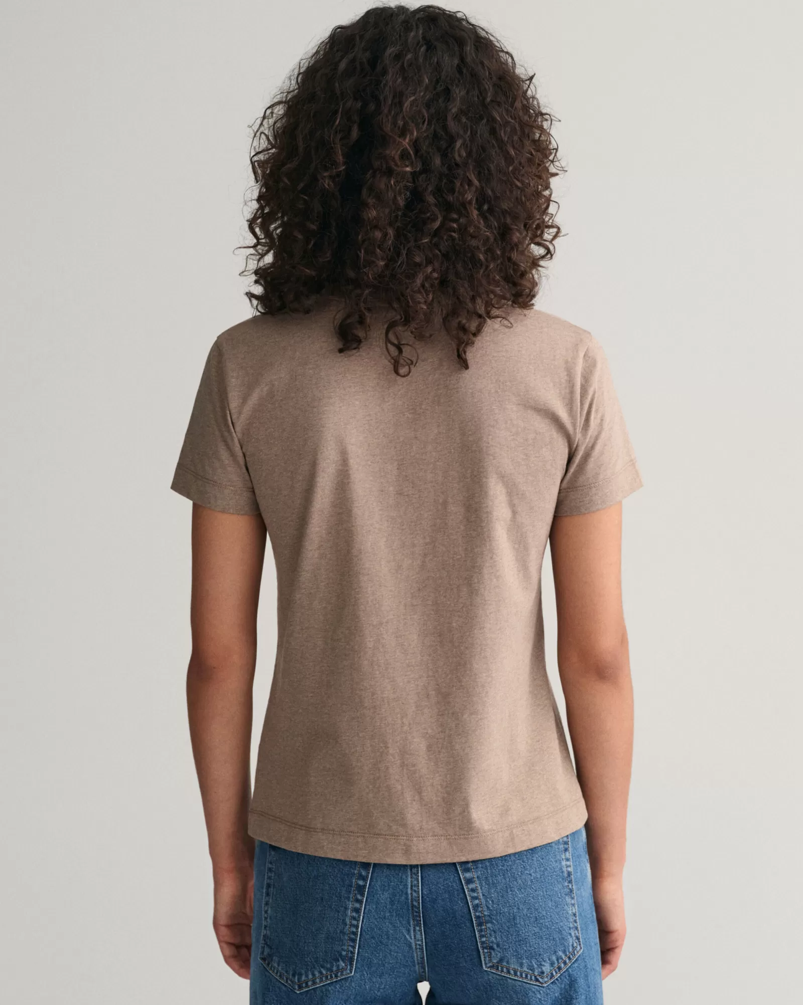 Women GANT T-Shirts & Tops*Shield T-Shirt DESERT BROWN