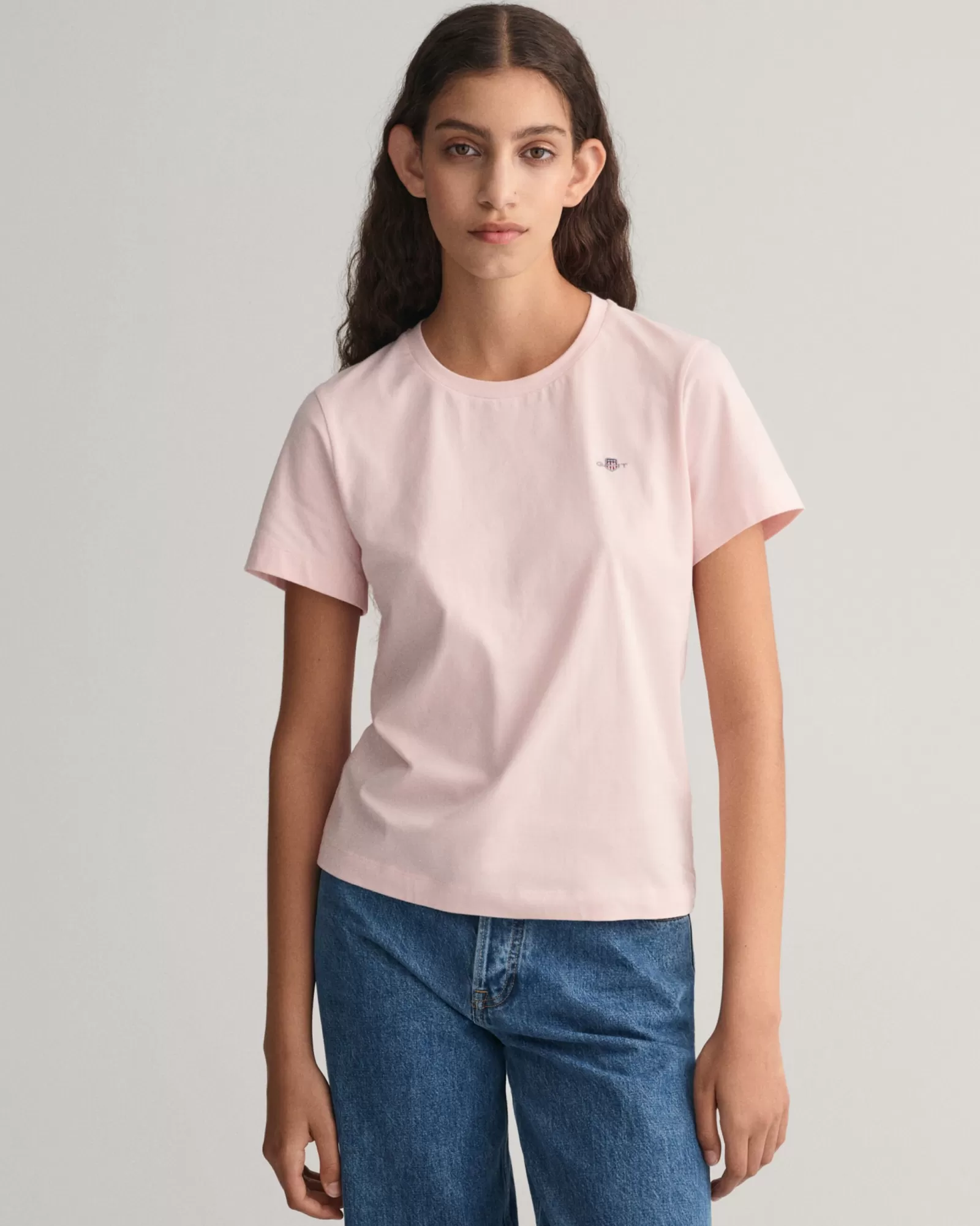 Women GANT T-Shirts & Tops*Shield T-Shirt FADED PINK