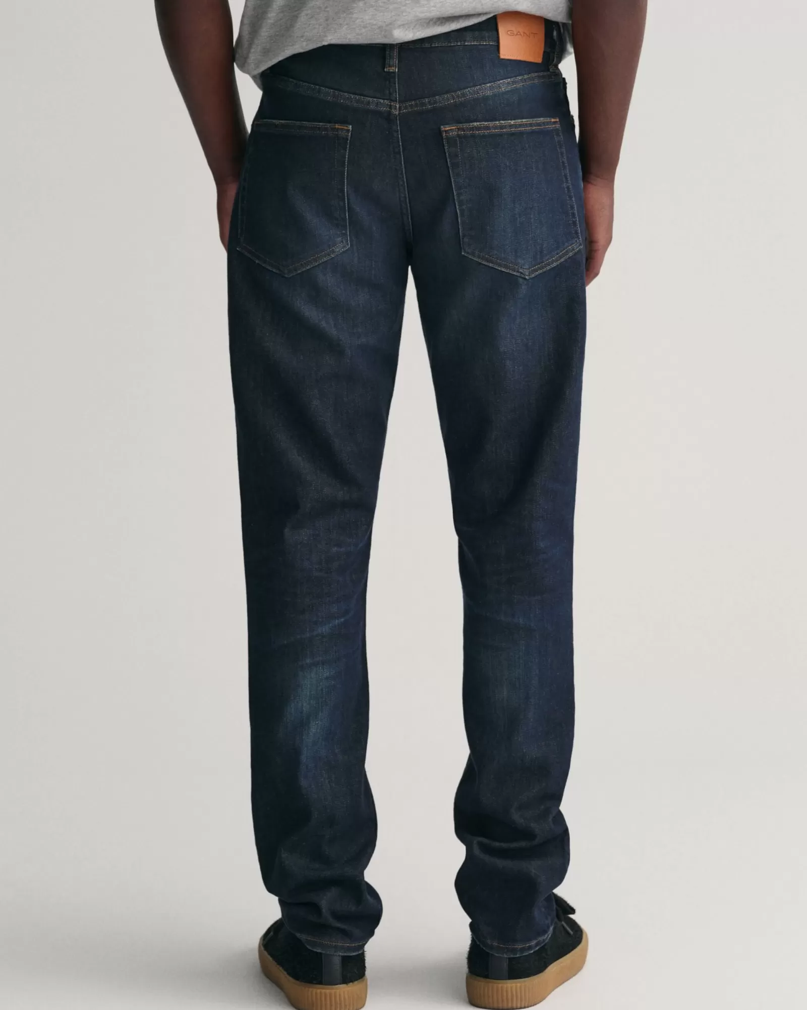 Men GANT Jeans*Slim Fit Archive Wash Jeans DARK BLUE ARCHIVE