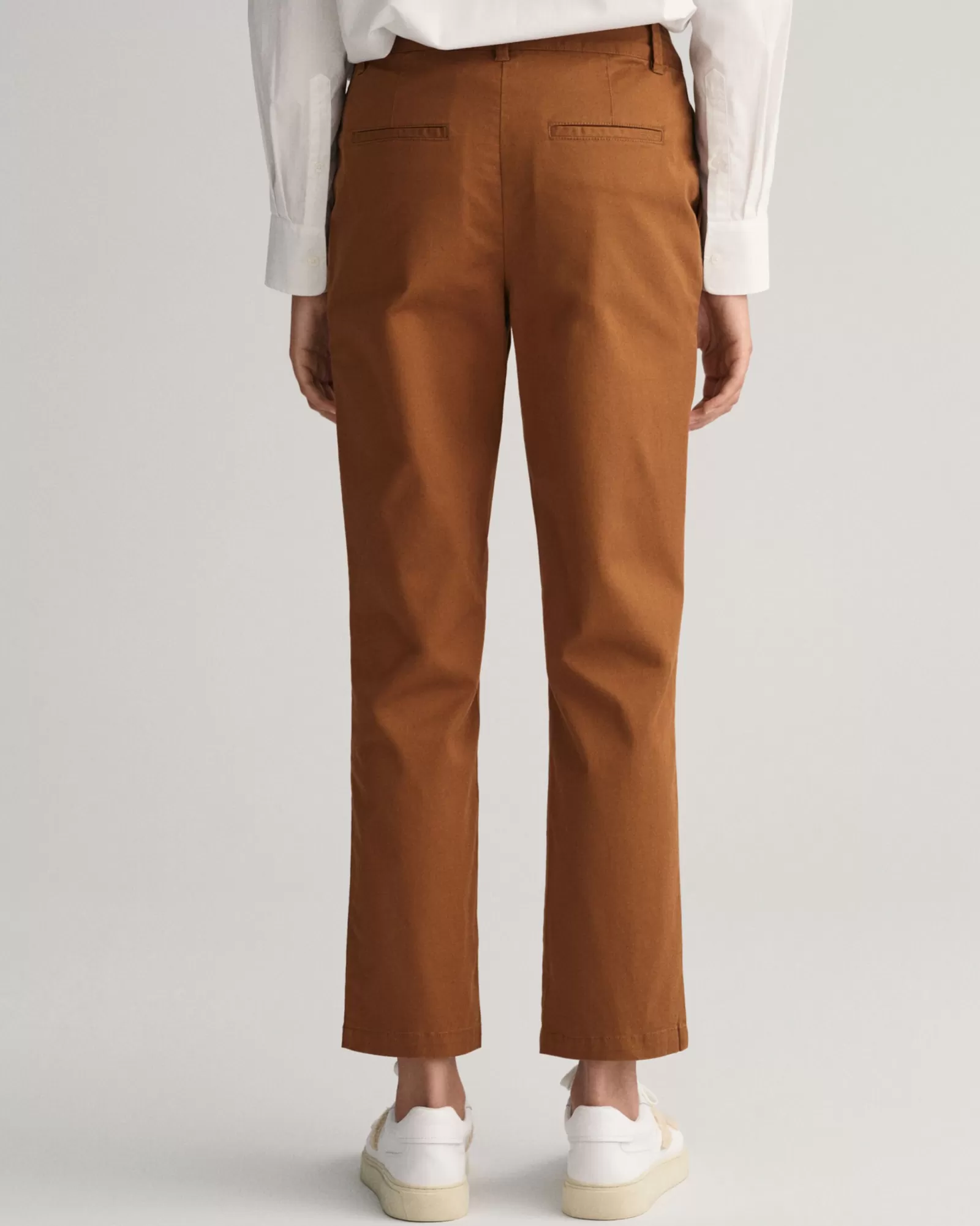 Women GANT Pants*Slim Fit Chinos CHOCOLATE BROWN