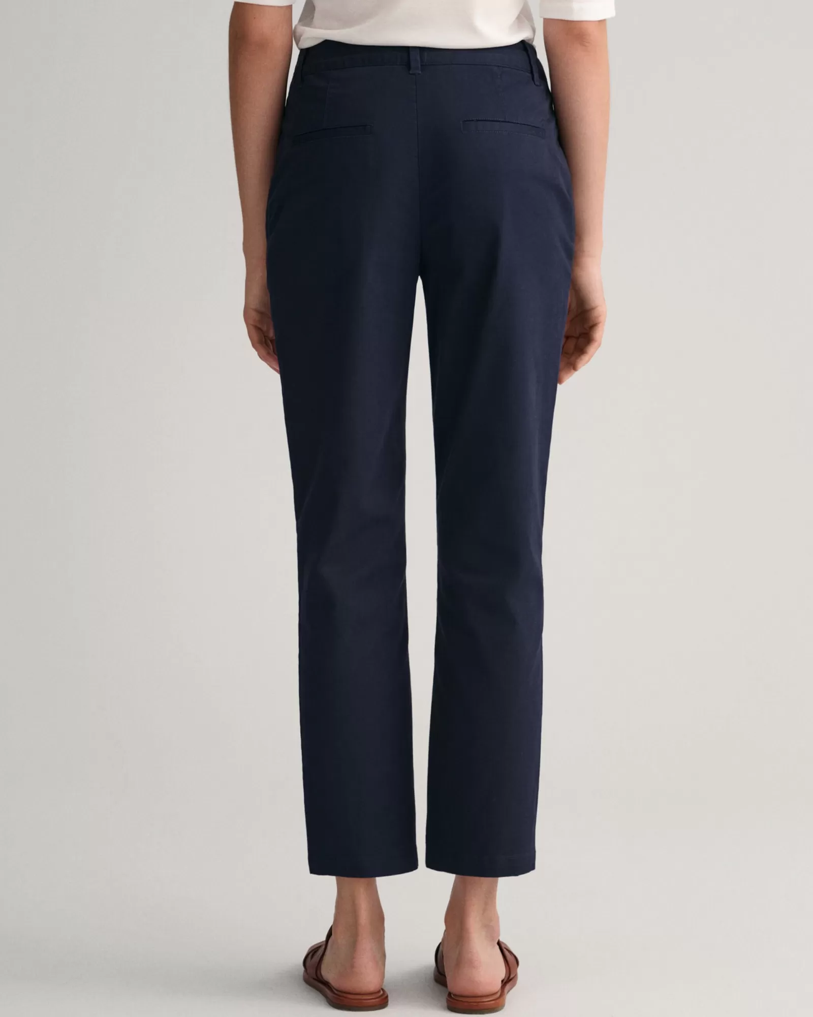 Women GANT Pants*Slim Fit Chinos EVENING BLUE