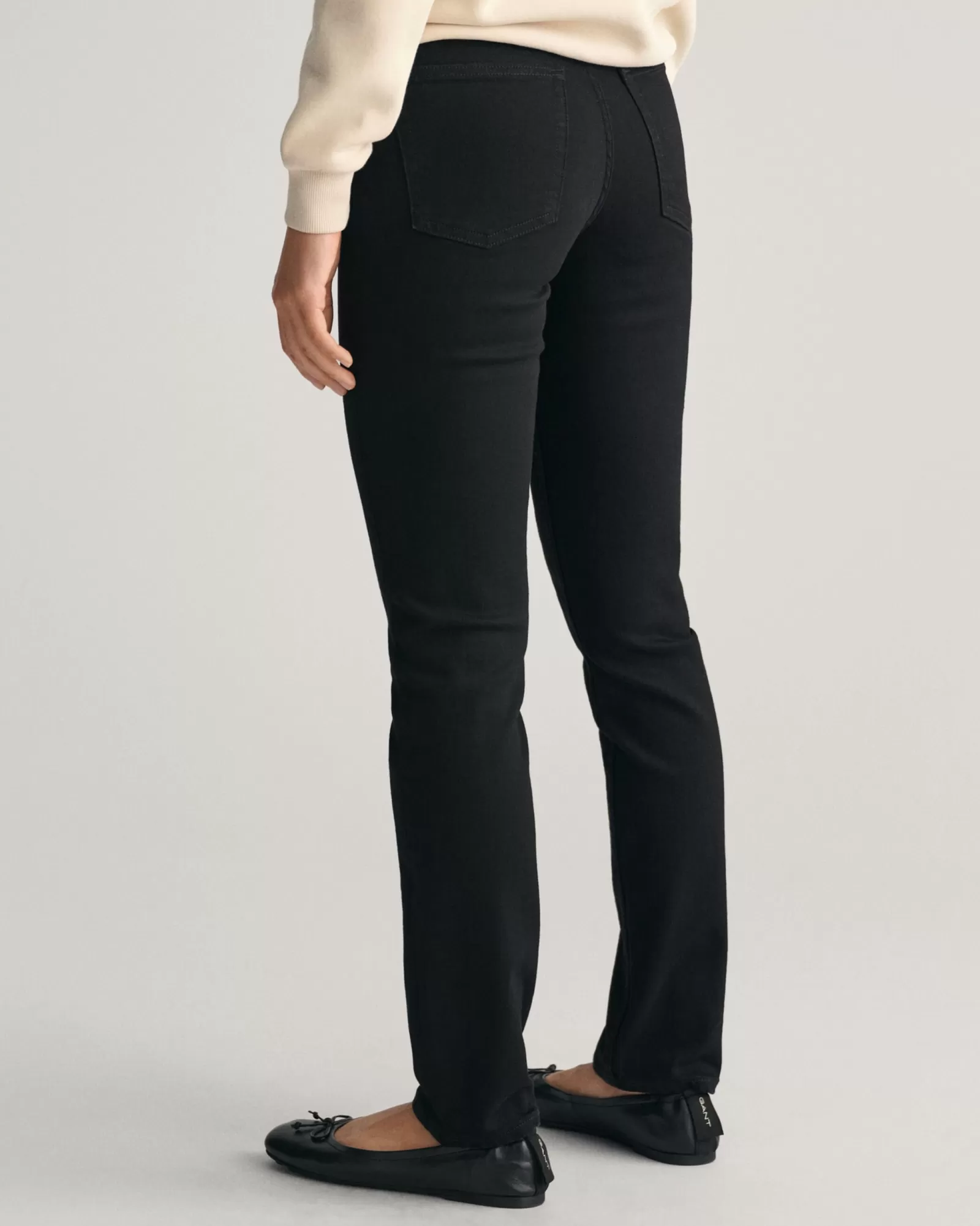 Women GANT Jeans*Slim Fit Super Stretch Jeans BLACK