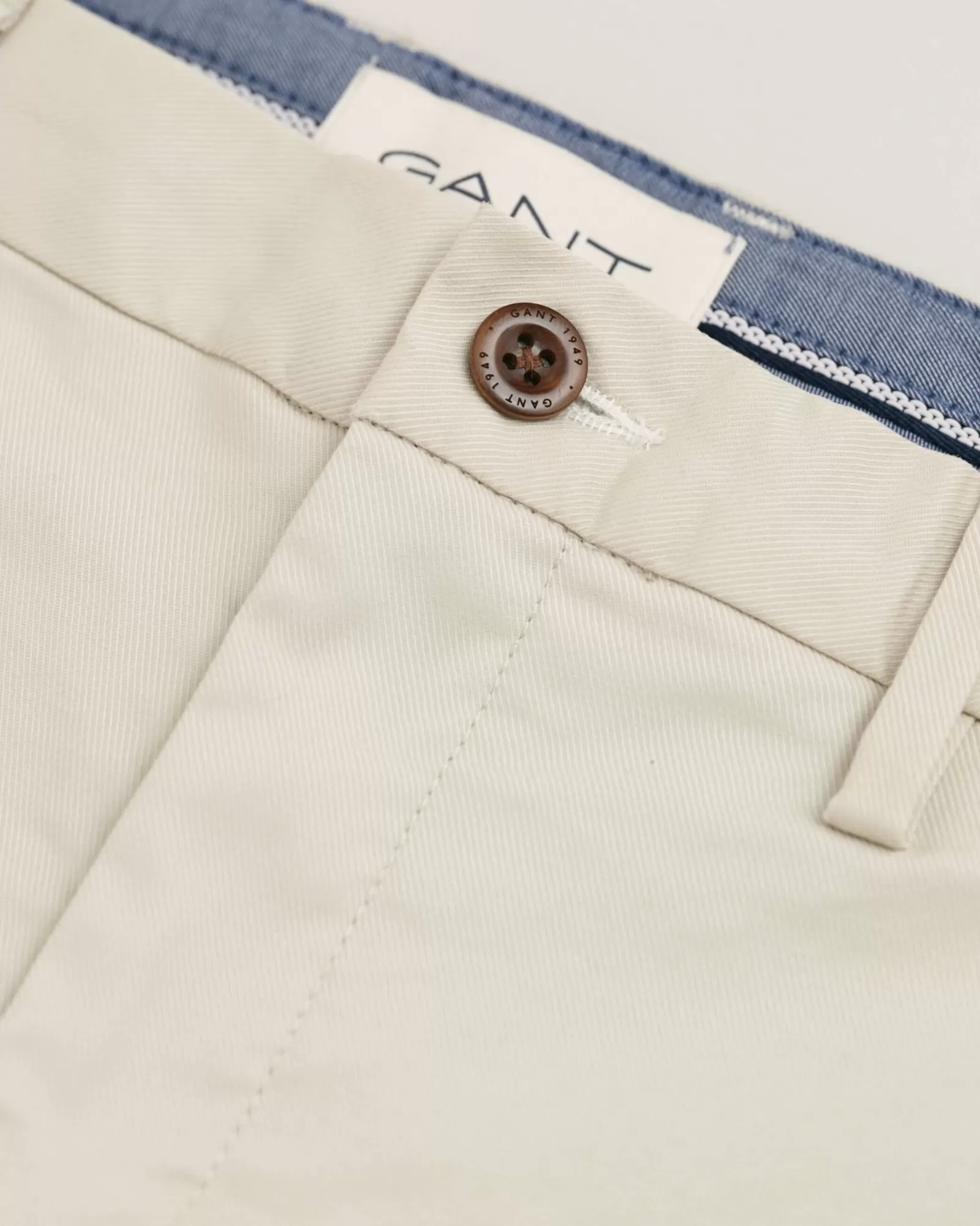 Men GANT Pants*Slim Fit Tech Prep™ Chinos PUTTY