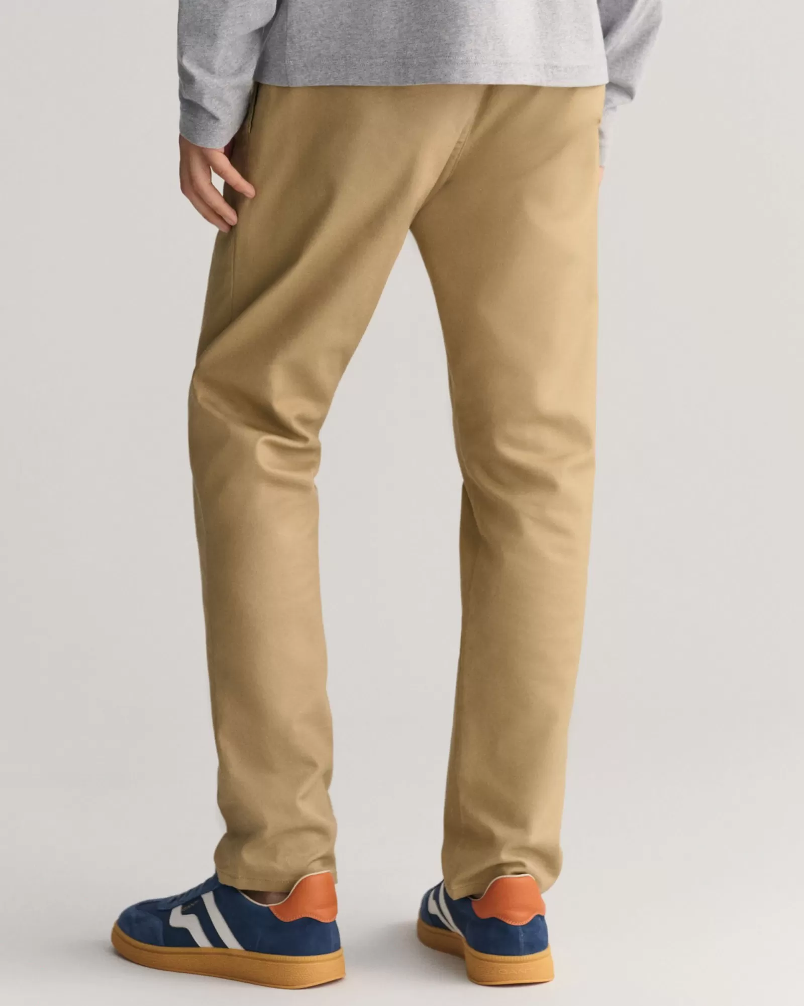 Men GANT Pants*Slim Fit Tech Prep™ Chinos DARK KHAKI