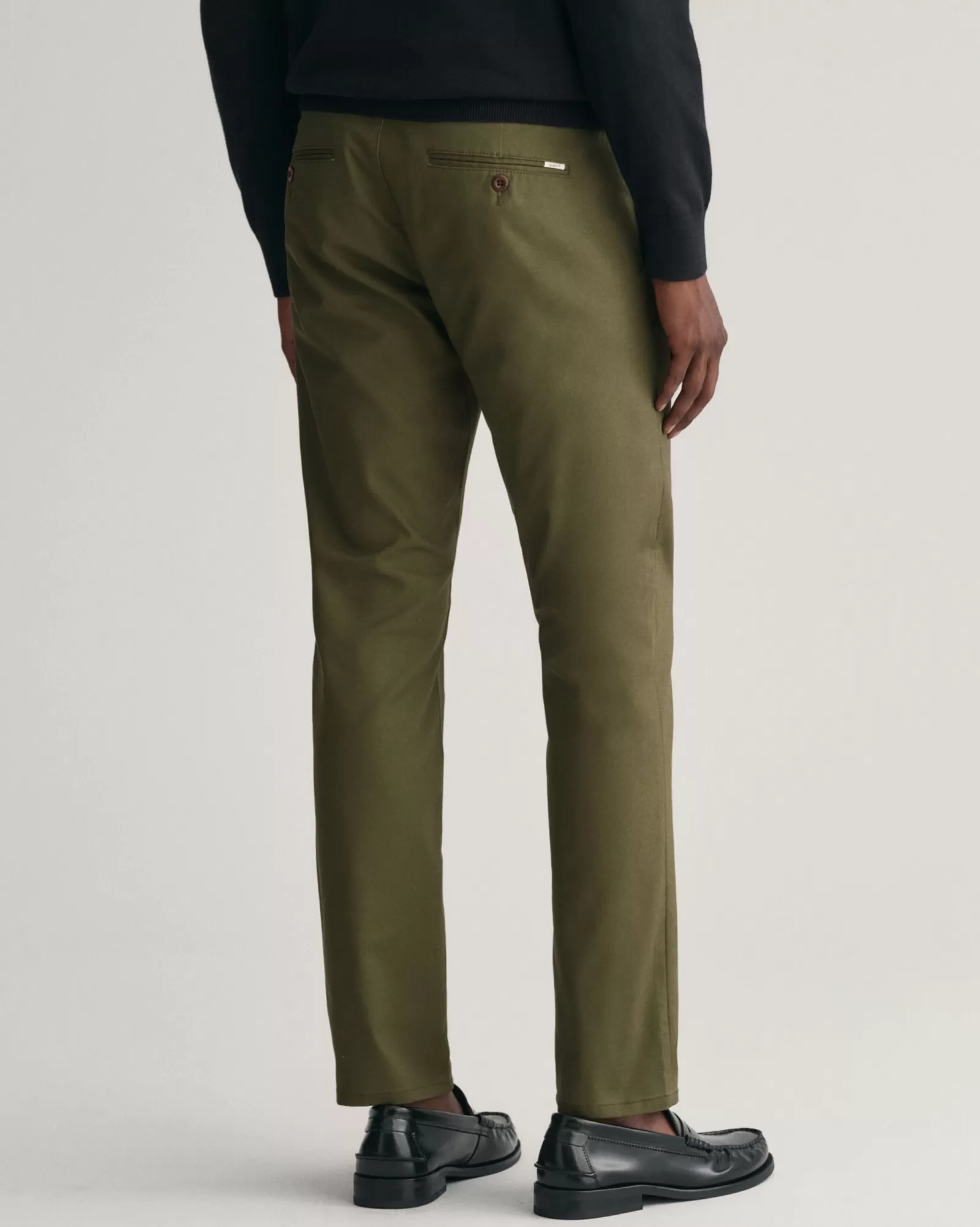 Men GANT Pants*Slim Fit Tech Prep™ Chinos RACING GREEN