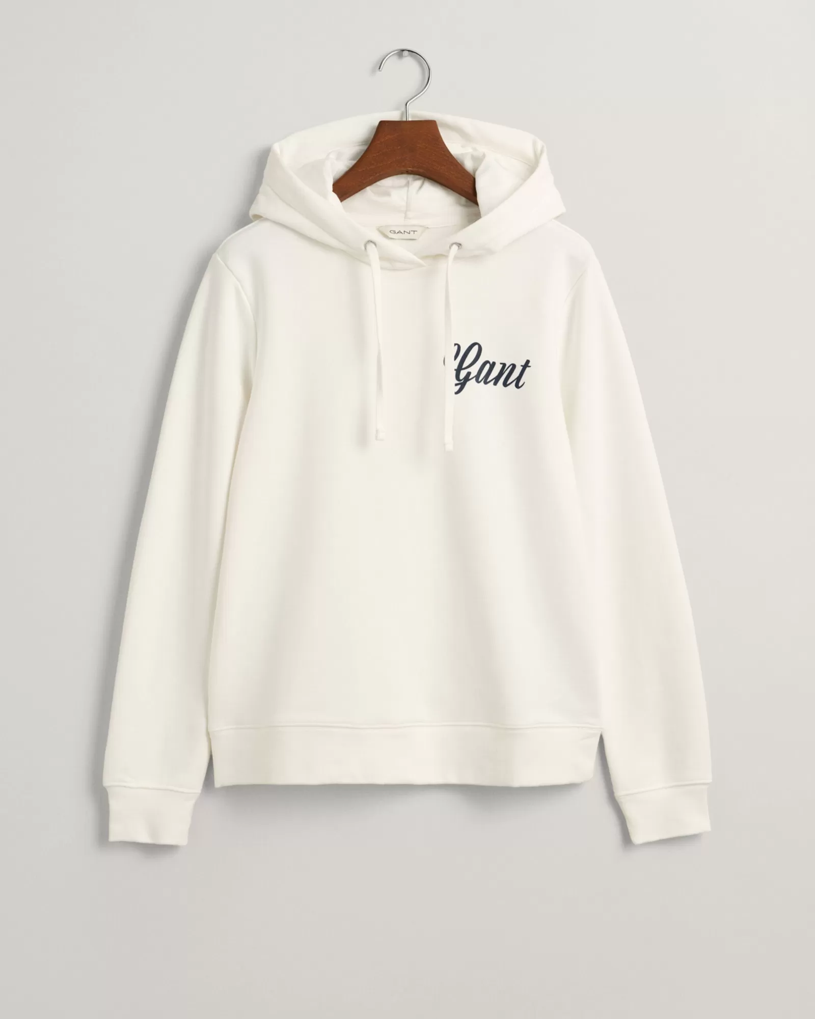 Women GANT Sweatshirts & Hoodies*Small Graphic Hoodie EGGSHELL