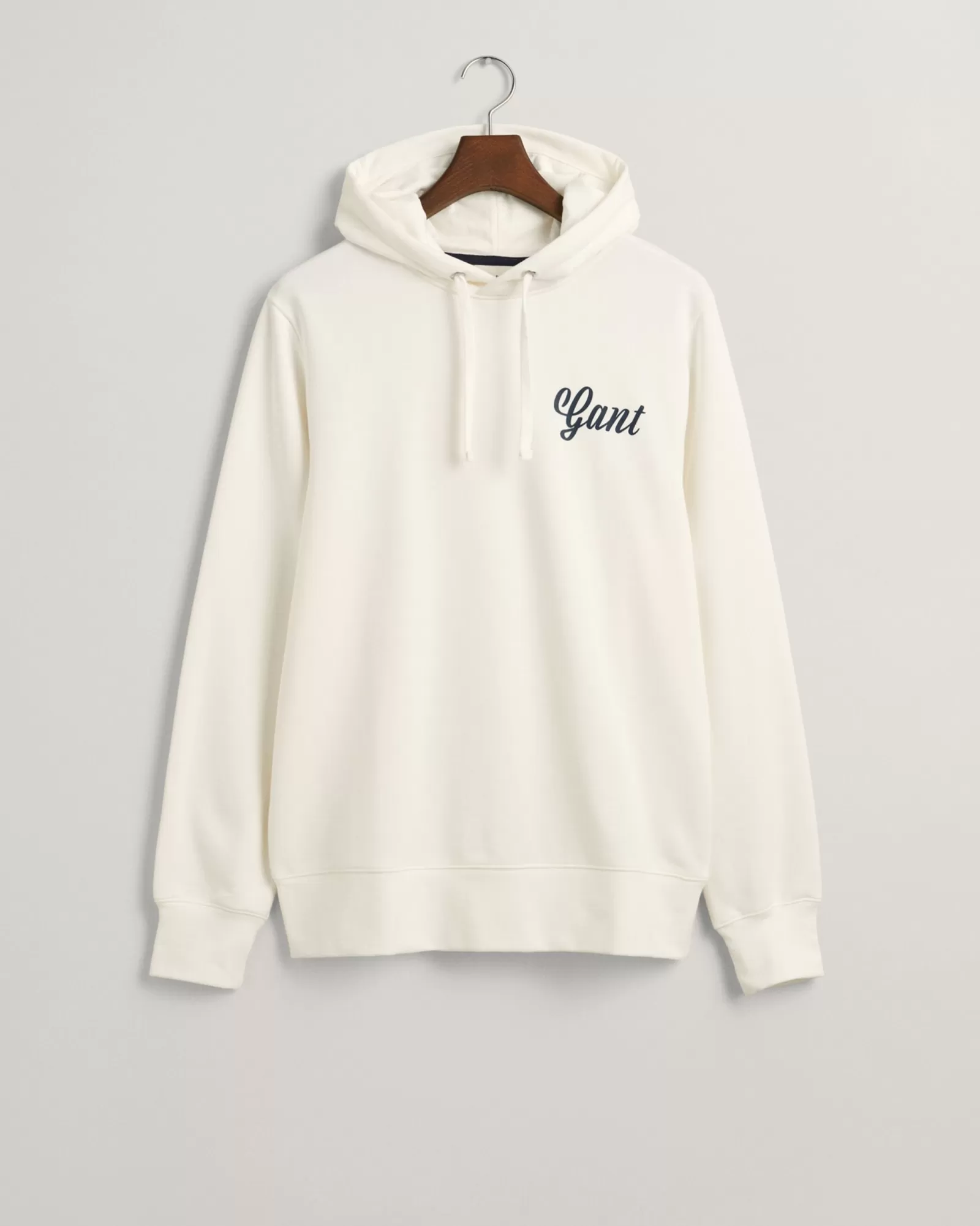 Men GANT Sweatshirts & Hoodies*Small Graphic Hoodie EGGSHELL