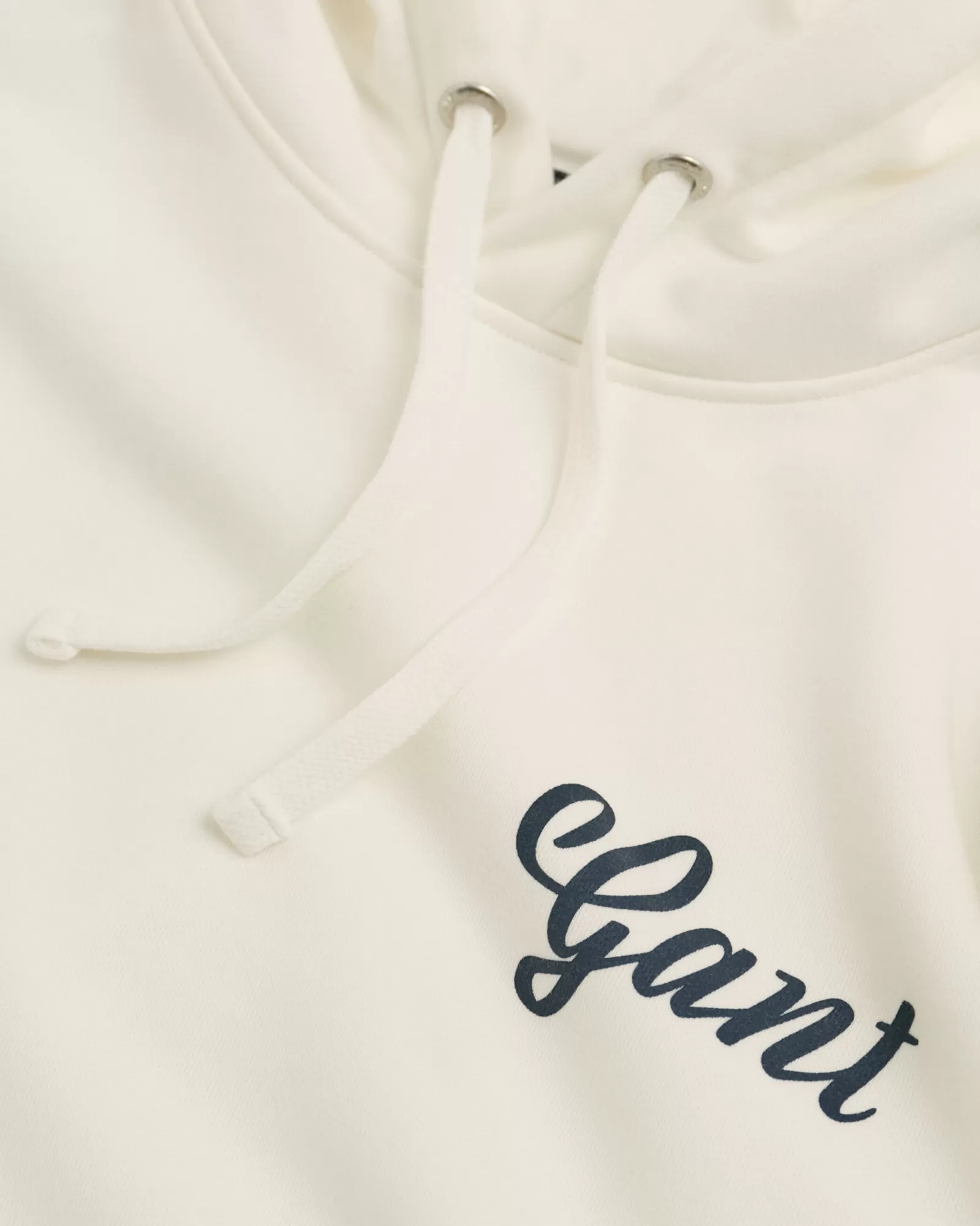 Men GANT Sweatshirts & Hoodies*Small Graphic Hoodie EGGSHELL