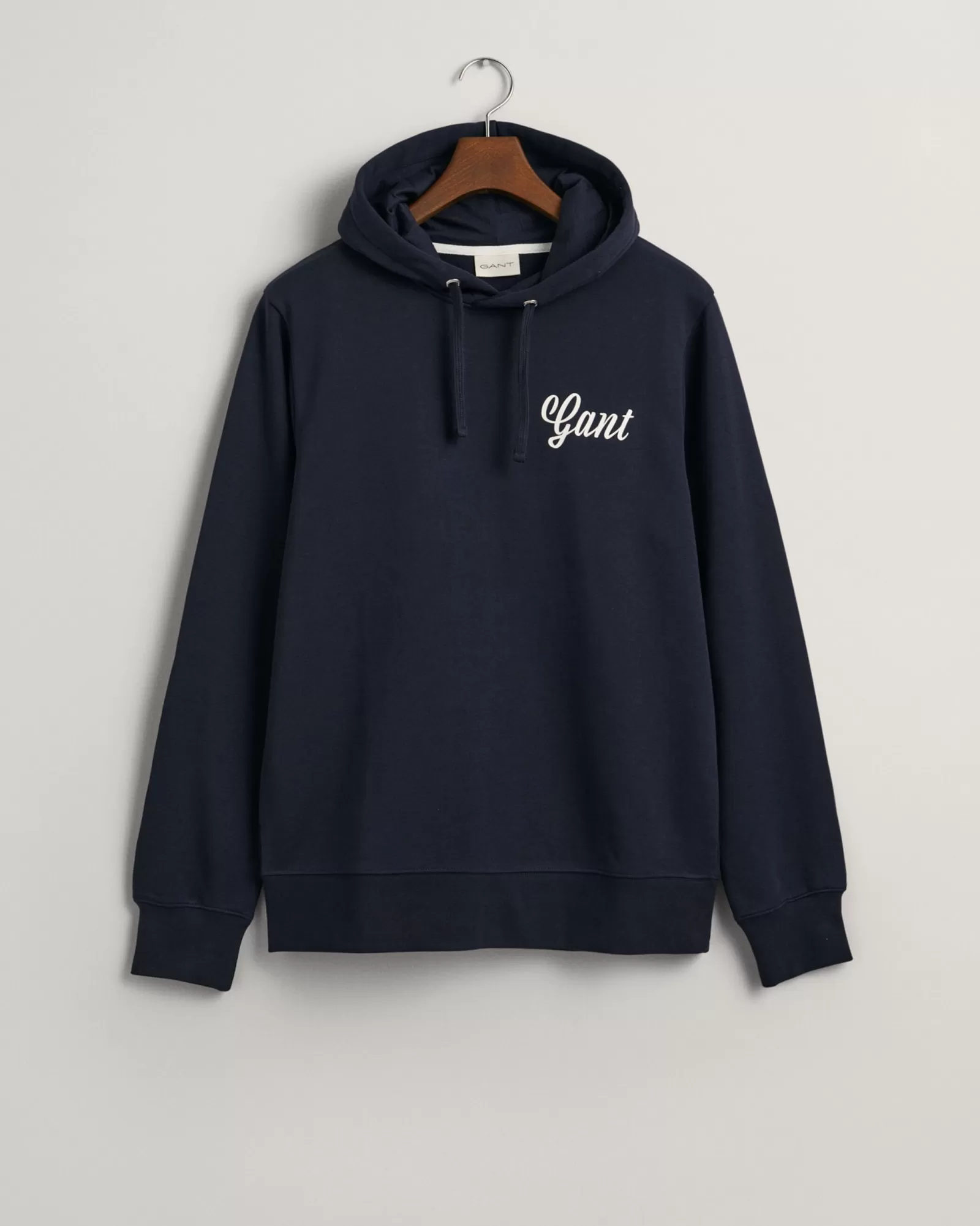 Men GANT Sweatshirts & Hoodies*Small Graphic Hoodie EVENING BLUE