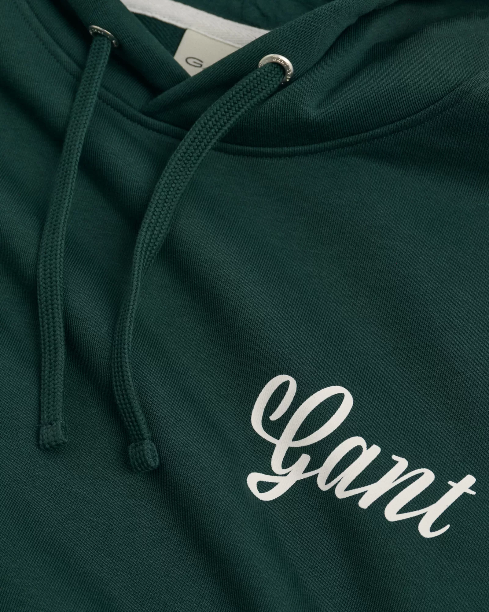 Men GANT Sweatshirts & Hoodies*Small Graphic Hoodie TARTAN GREEN