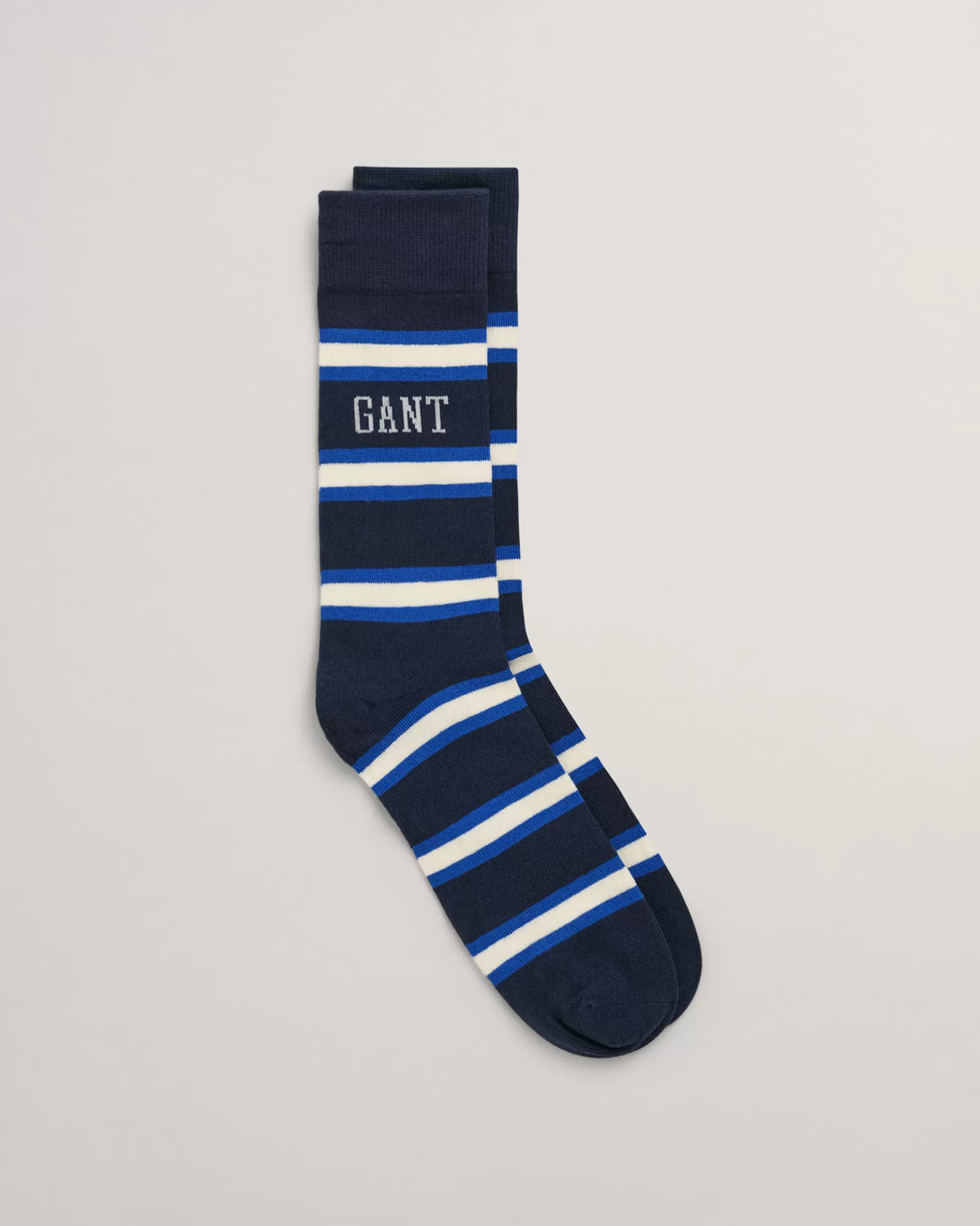 Men GANT Socks*Striped Socks EVENING BLUE