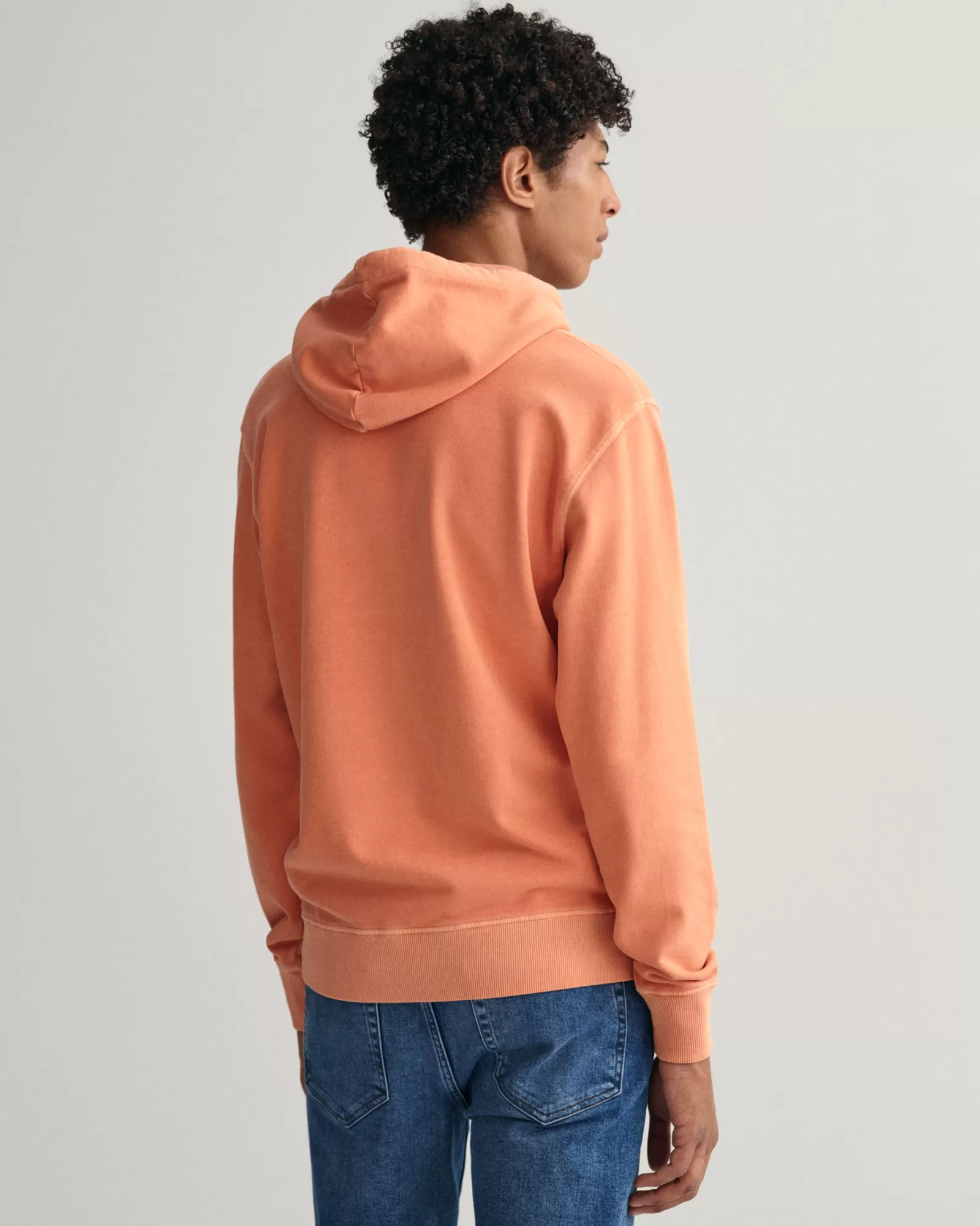 Men GANT Sweatshirts & Hoodies*Sunfaded USA Hoodie APRICOT ORANGE