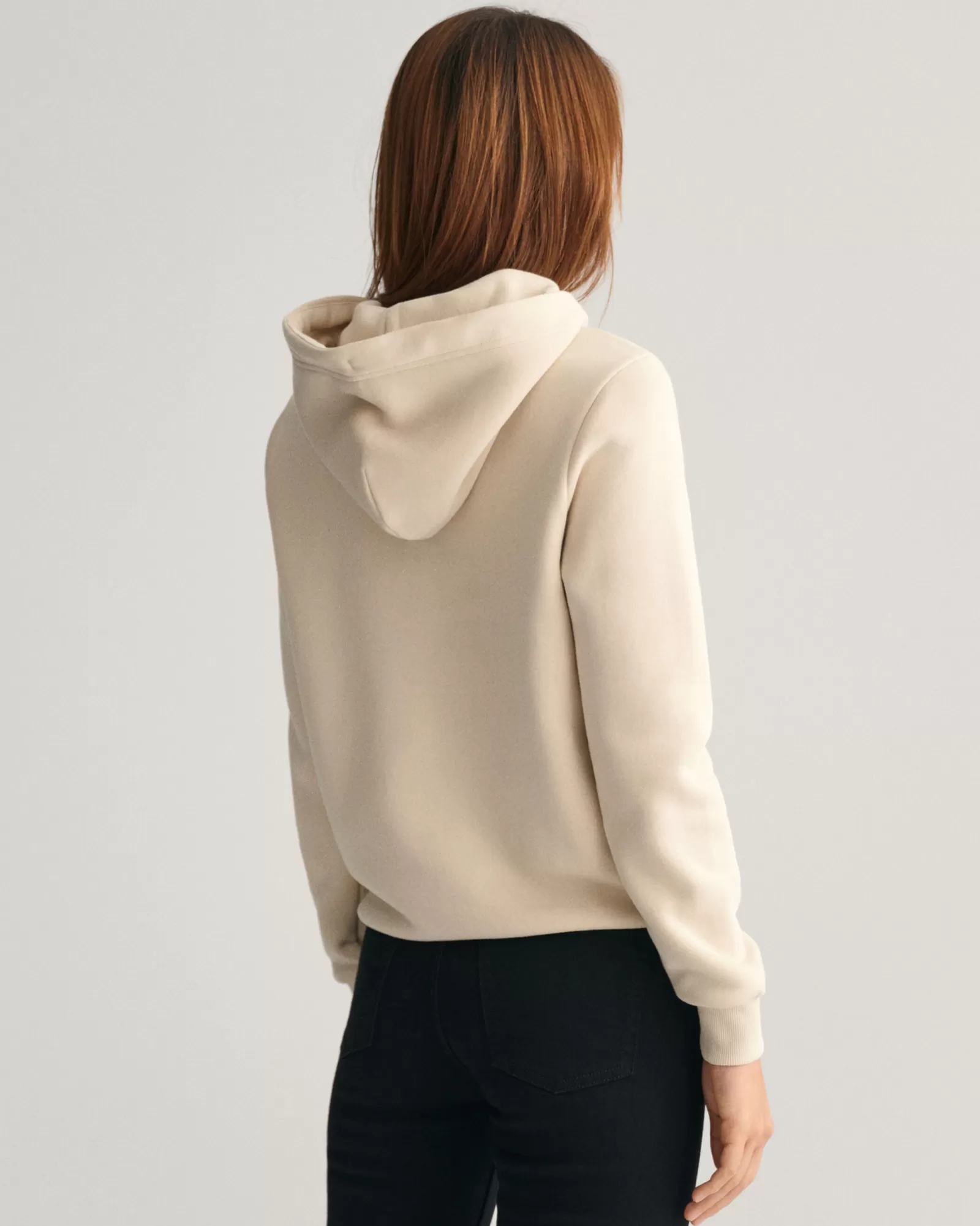 Women GANT Sweatshirts & Hoodies*Tonal Archive Shield Hoodie SOFT OAT