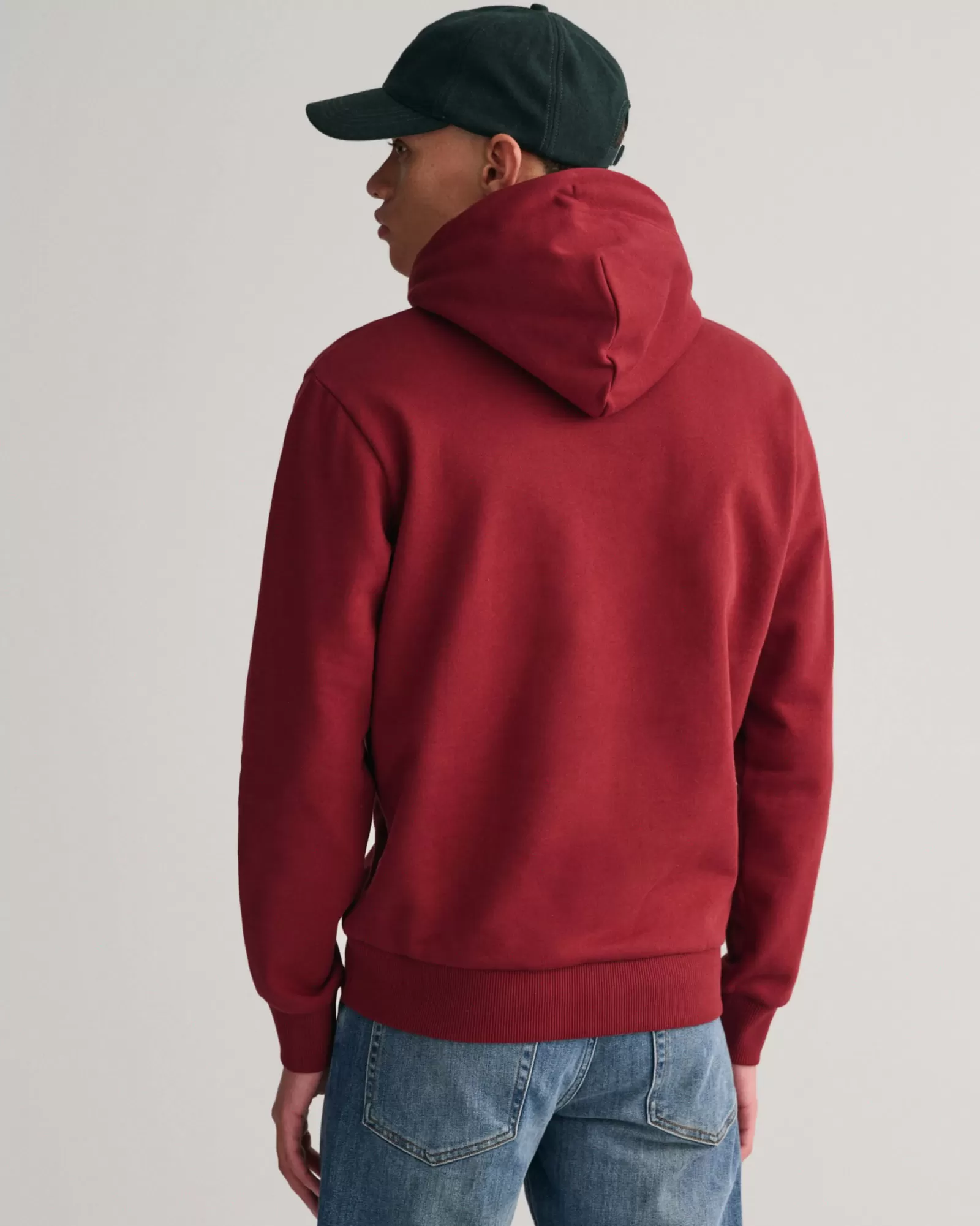 Men GANT Sweatshirts & Hoodies*Tonal Archive Shield Hoodie PLUMPED RED