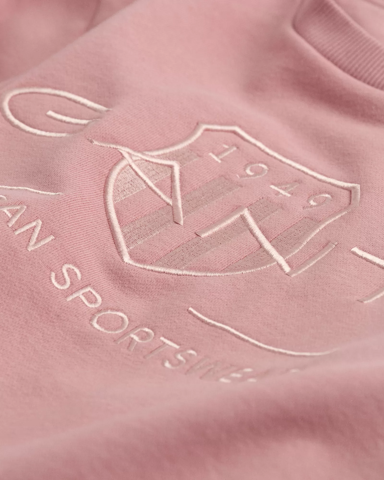 Women GANT Sweatshirts & Hoodies*Tonal Archive Shield Sweatshirt FADED PINK MELANGE