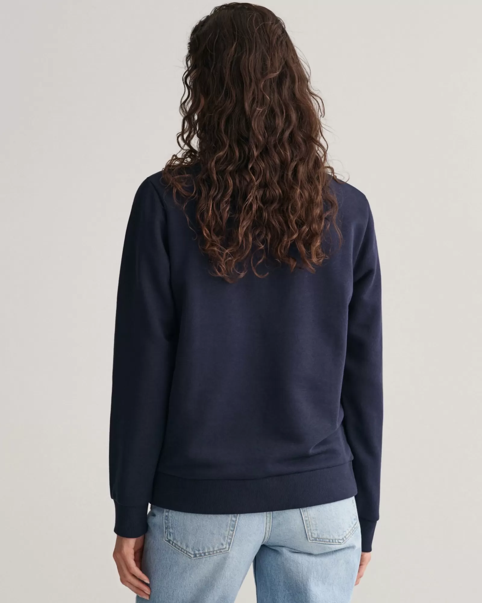 Women GANT Sweatshirts & Hoodies*Tonal Archive Shield Sweatshirt EVENING BLUE