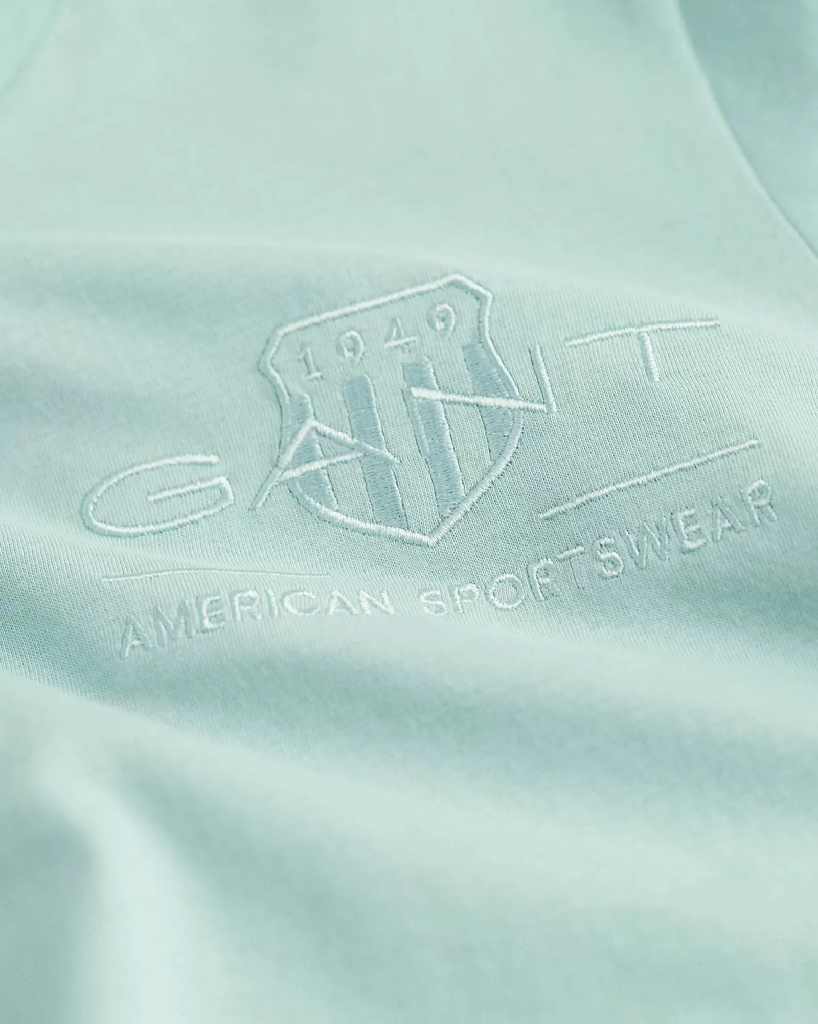 Women GANT T-Shirts & Tops*Tonal Archive Shield T-Shirt DUSTY TURQUOISE