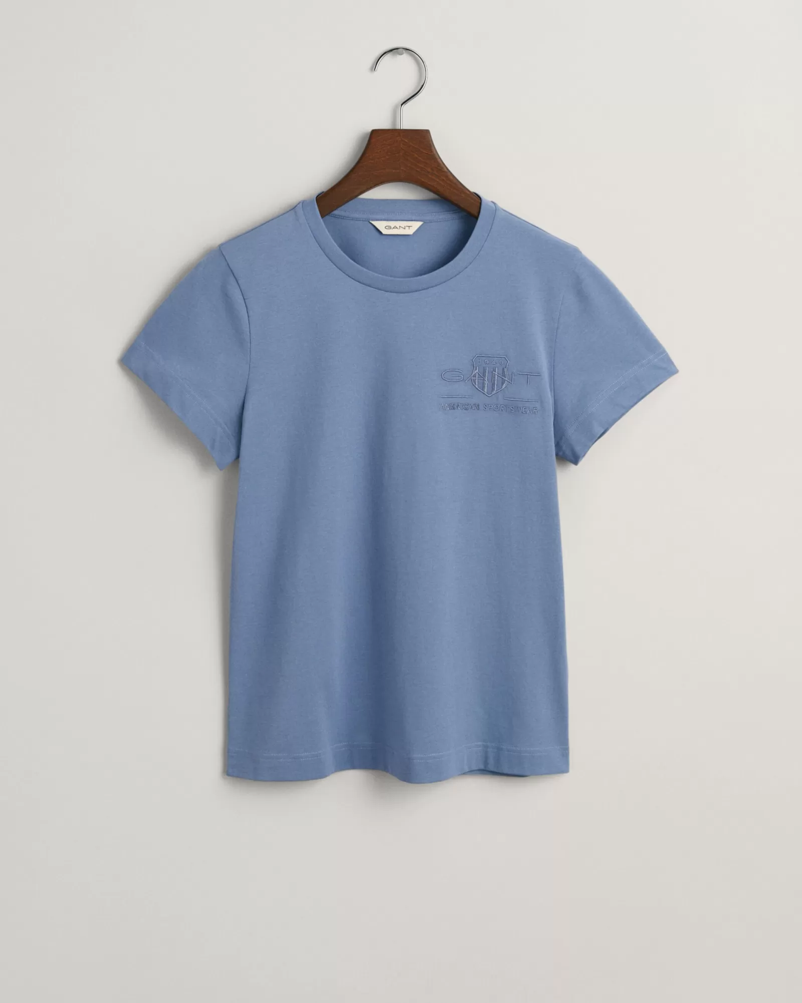 Women GANT T-Shirts & Tops*Tonal Archive Shield T-Shirt CRYSTAL BLUE