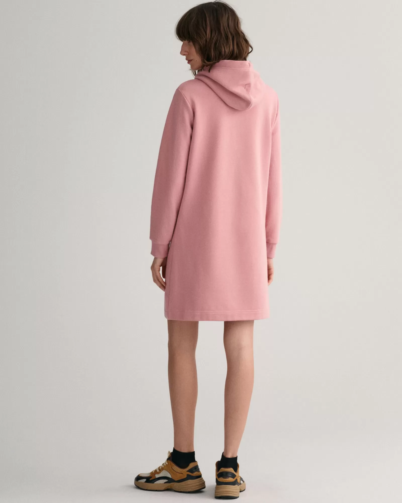 Women GANT Dresses*Tonal Shield Dress FADED PINK MELANGE