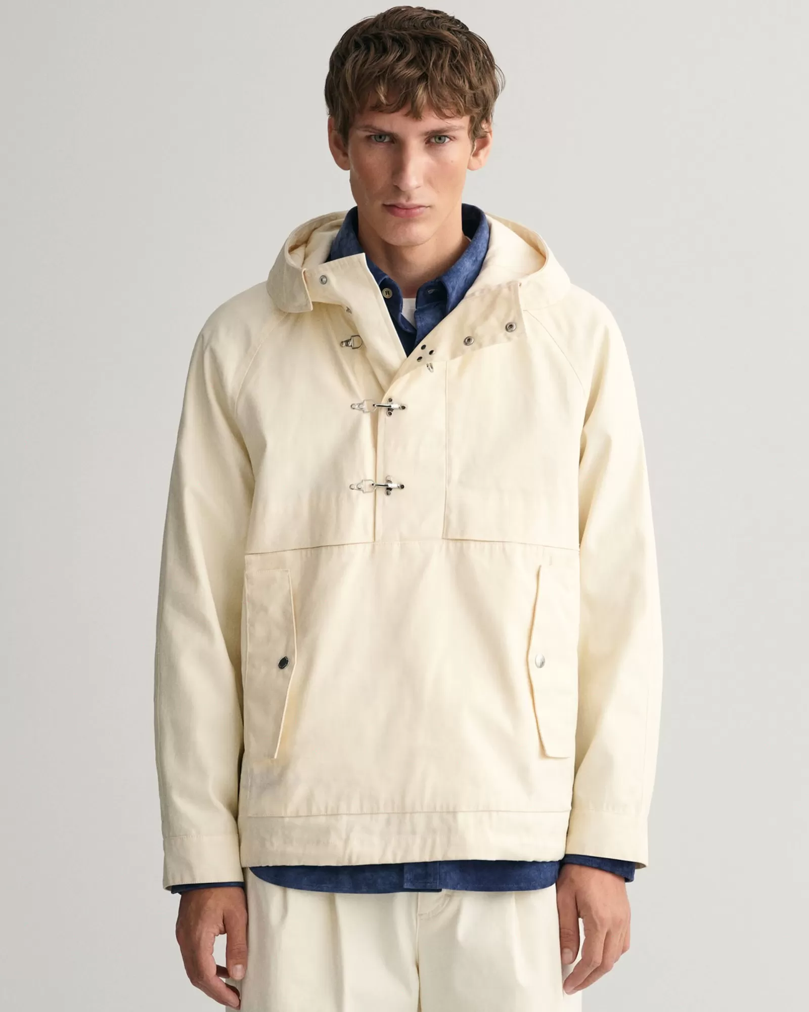 Men GANT Jackets & Coats*Waxed Anorak CREAM