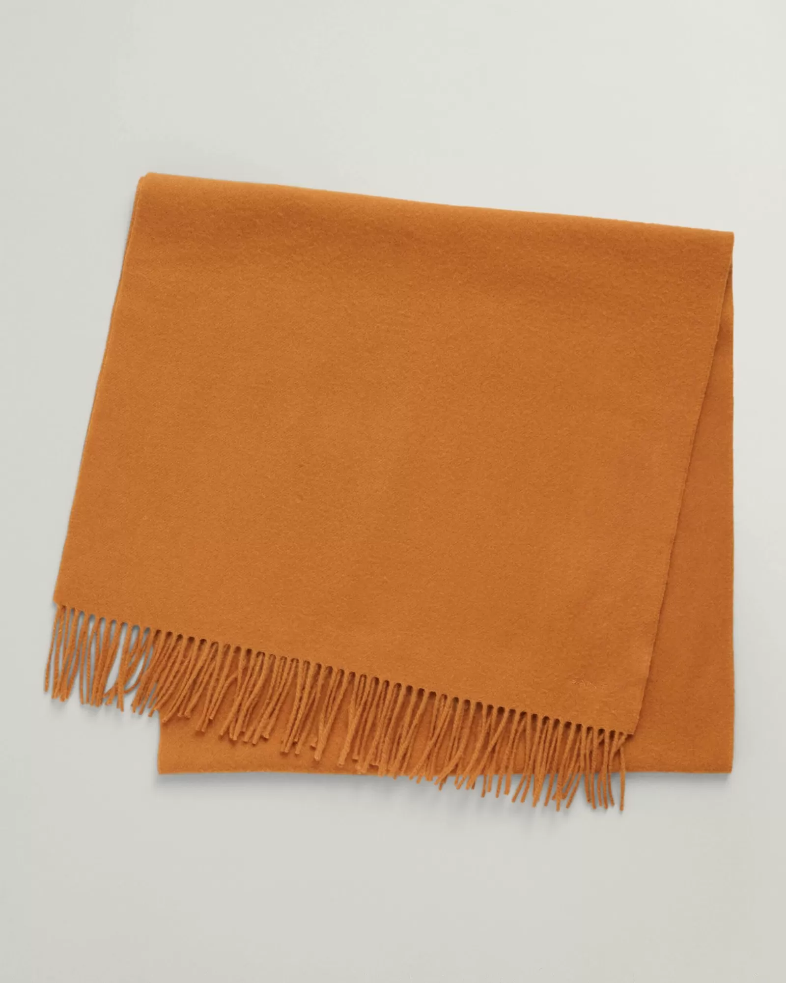 Women GANT Scarves*Woven Wool Scarf BURNT SUGAR