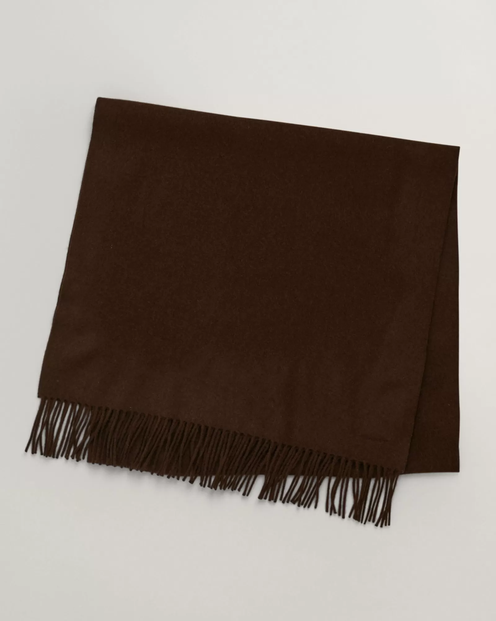 Women GANT Scarves*Woven Wool Scarf RICH BROWN