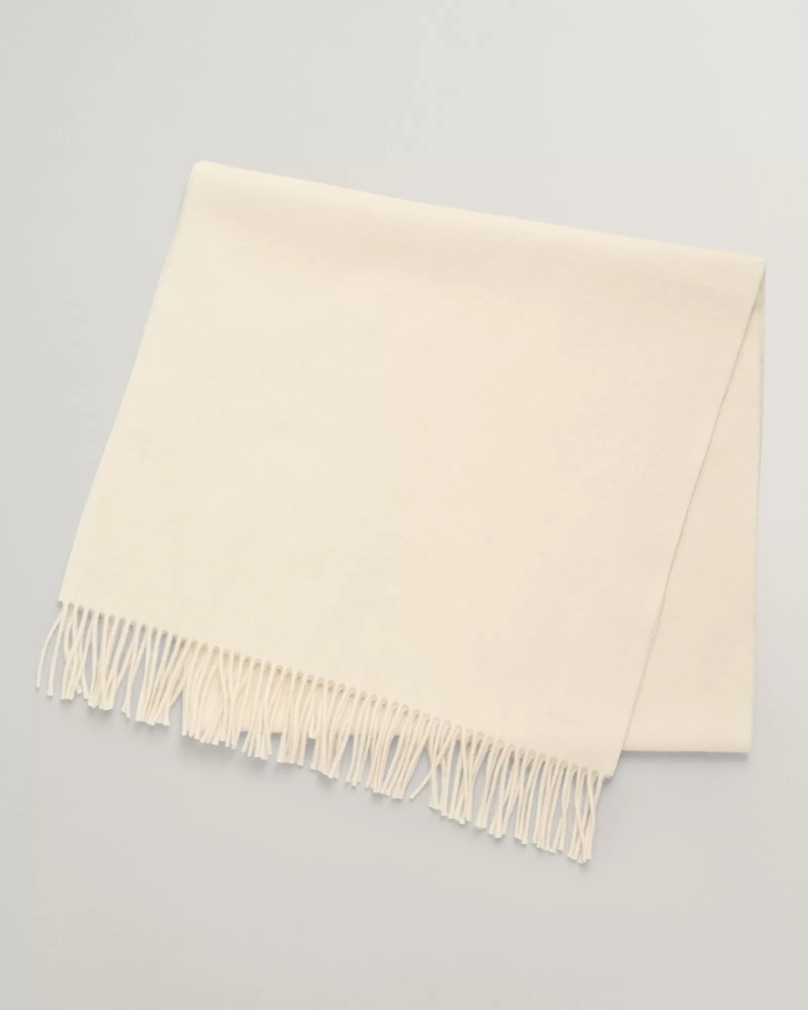 Women GANT Scarves*Woven Wool Scarf CREAM